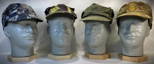 Russian, Czechoslovakian & South West Africa Police field caps
