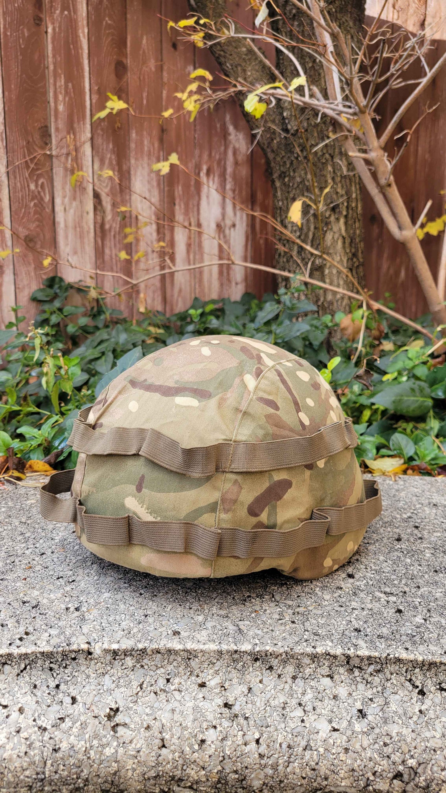 United Kingdom Mk7 Helmet w/ MTP Cover