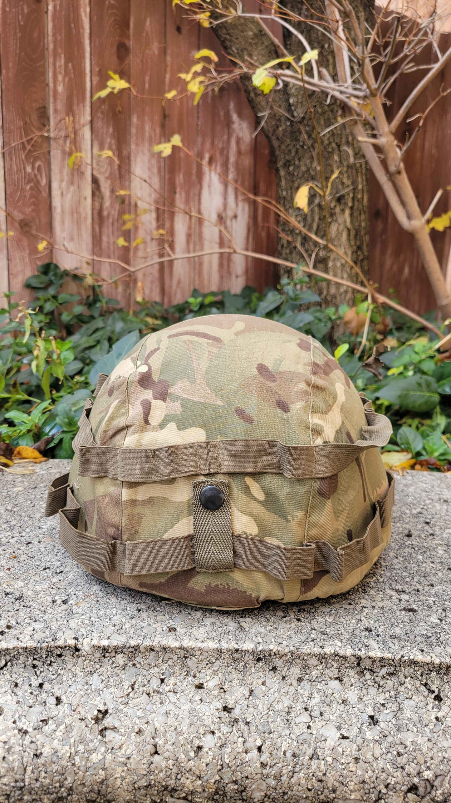 United Kingdom Mk7 Helmet w/ MTP Cover