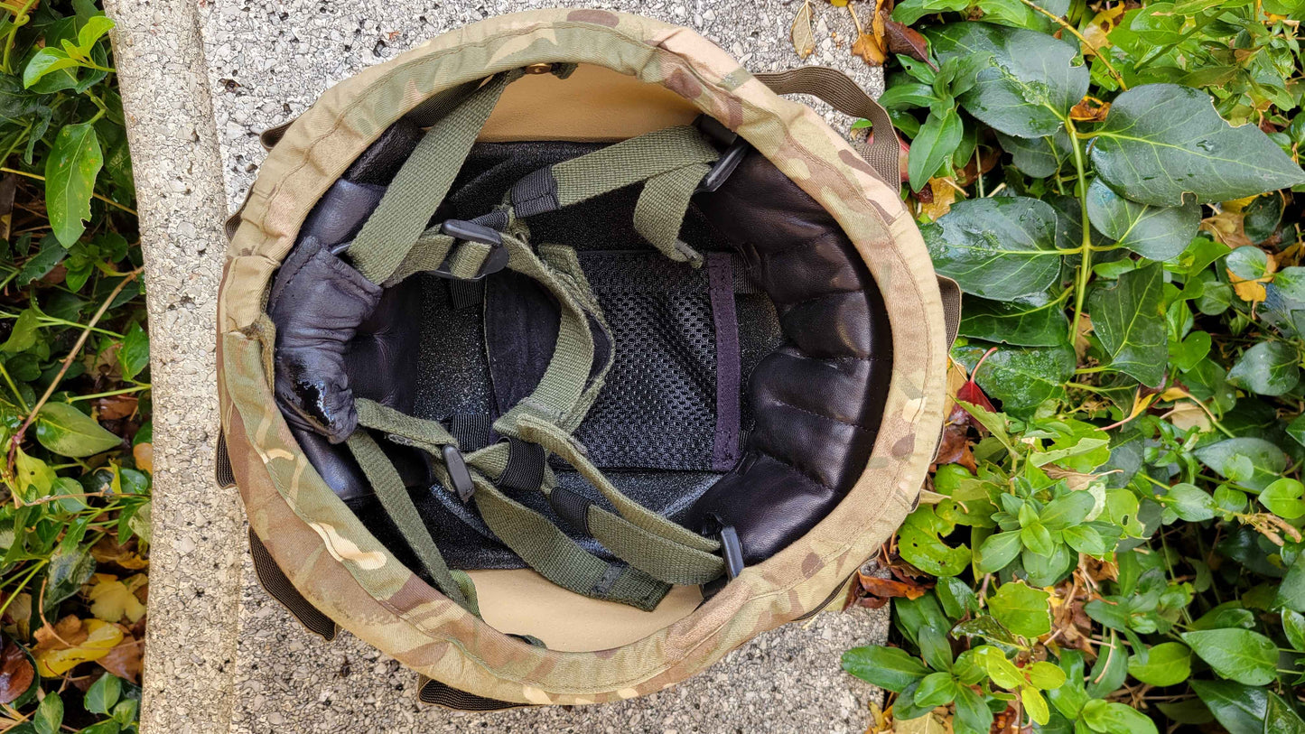 United Kingdom Mk7 Helmet w/ MTP Cover