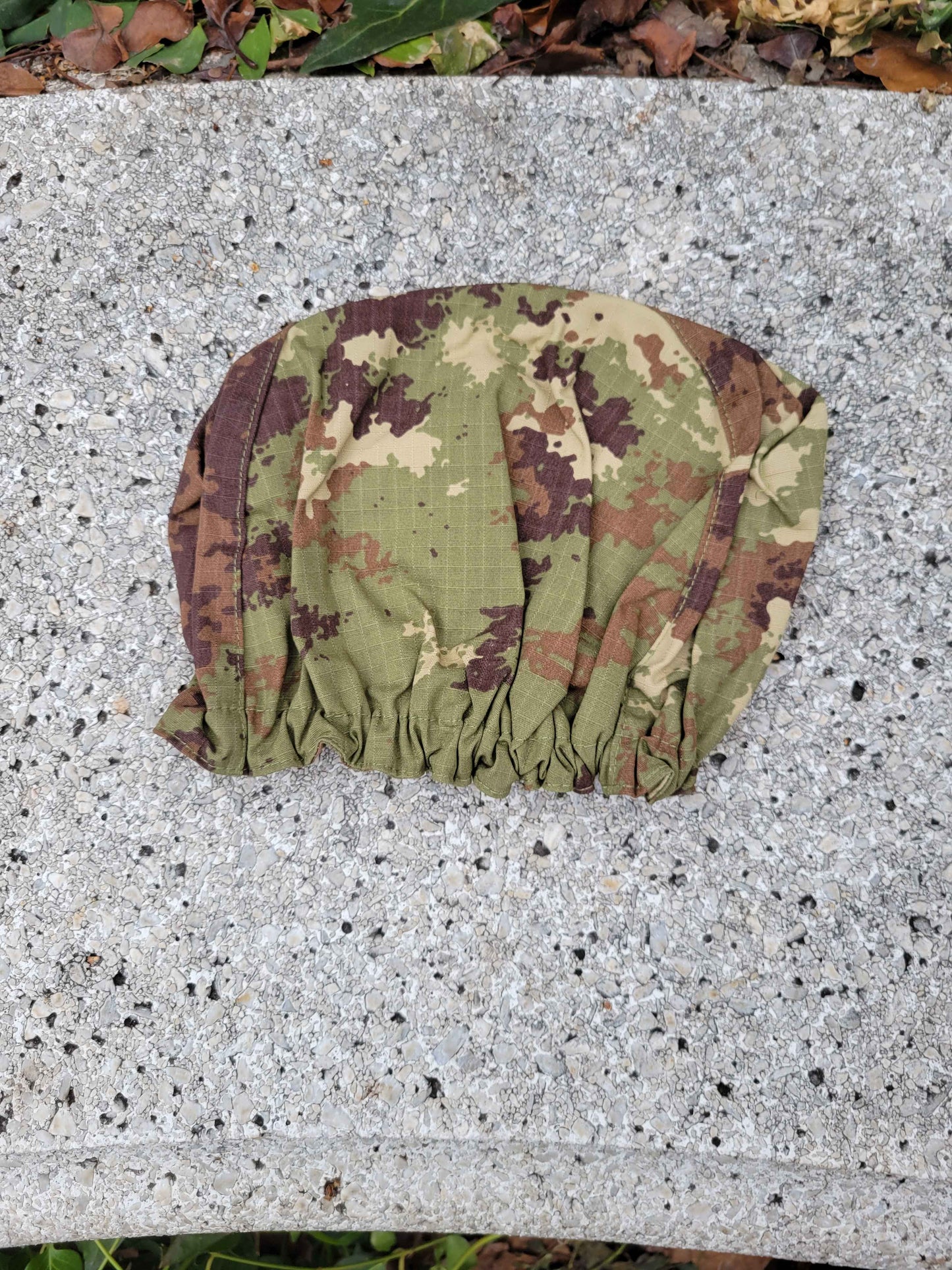Italian "Vegetato" Helmet Cover