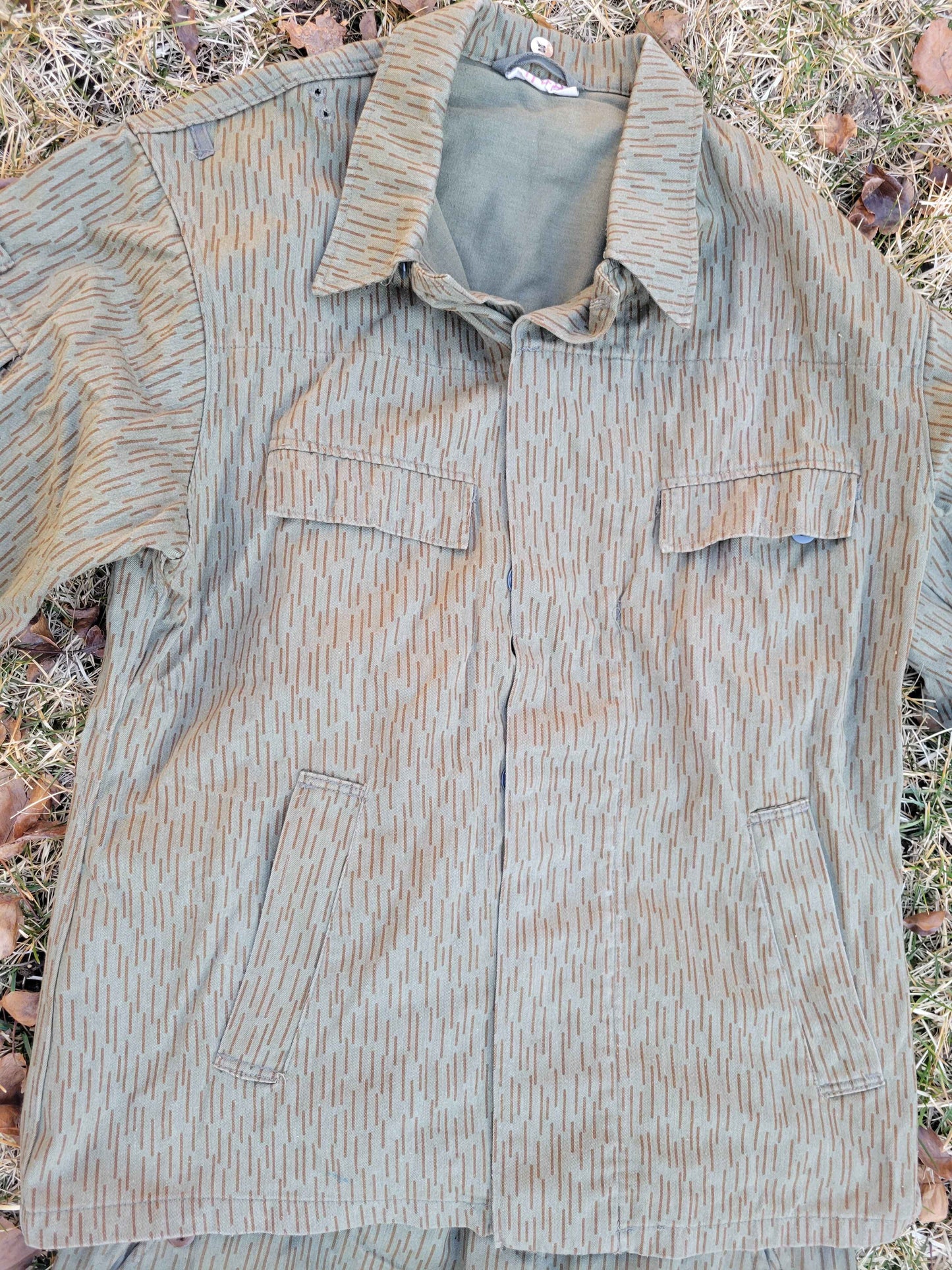 East German DDR "Strichtarn" Camo Uniform