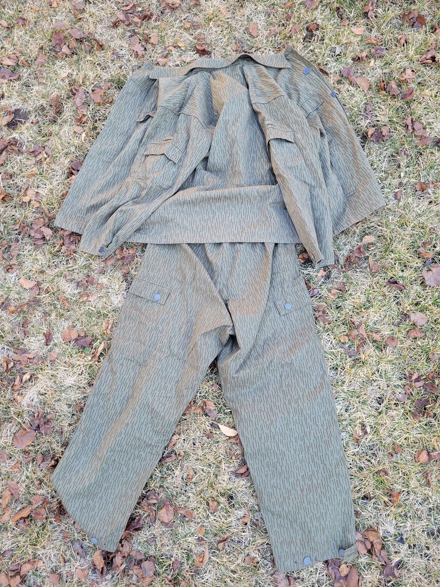 East German DDR "Strichtarn" Camo Uniform