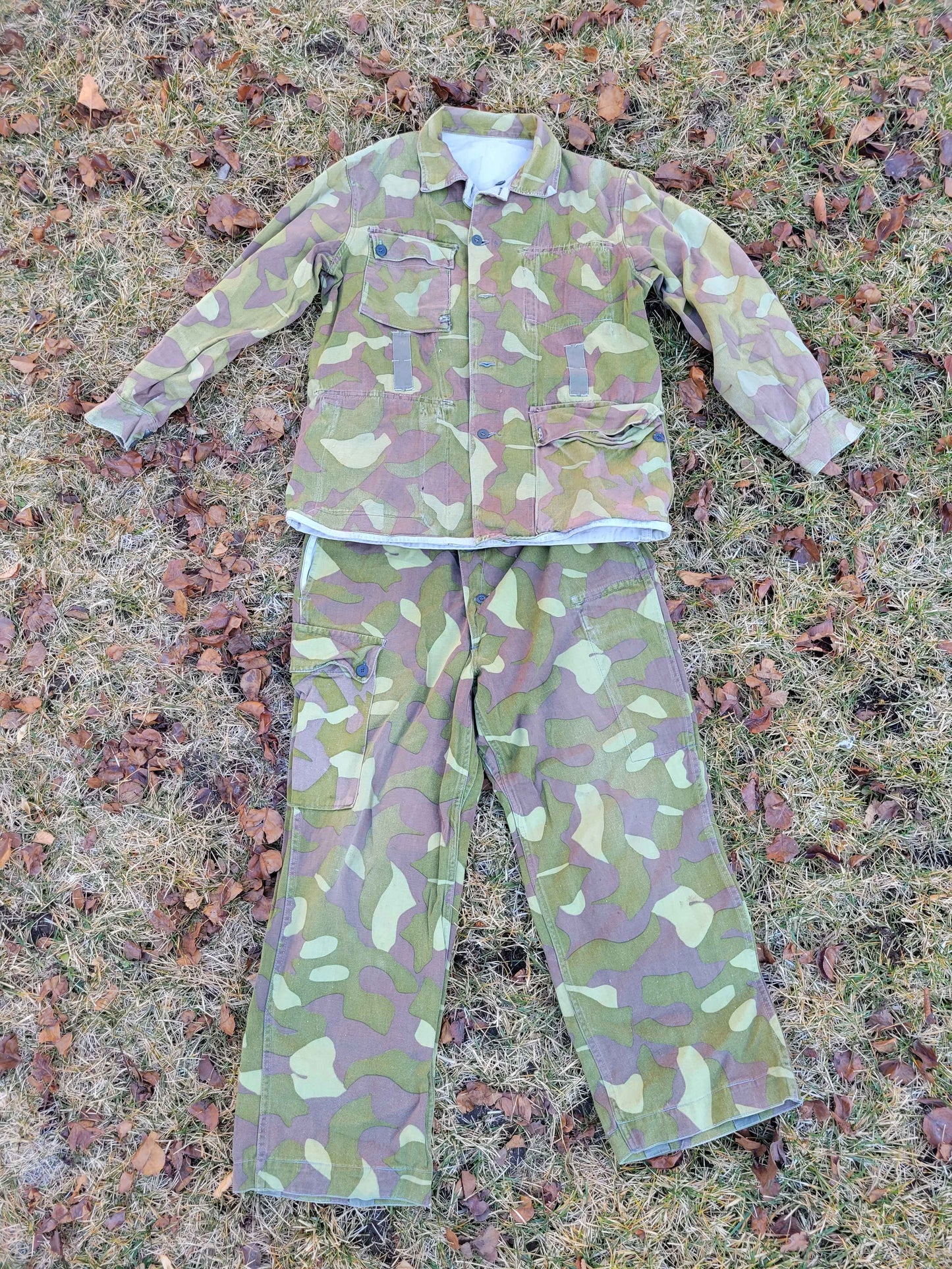 Finnish M62 Reversible Camo Uniform