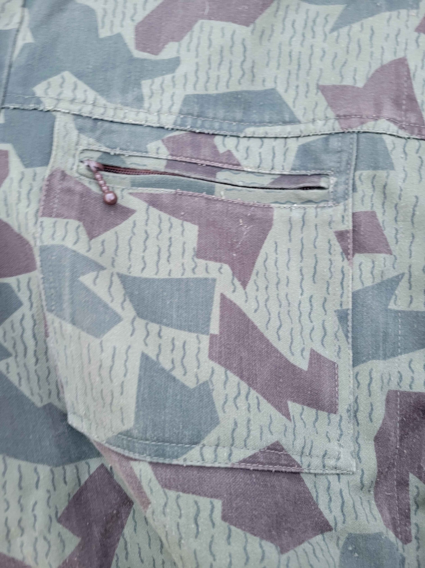 Bulgarian Splinter Camo Parka & Army Patch