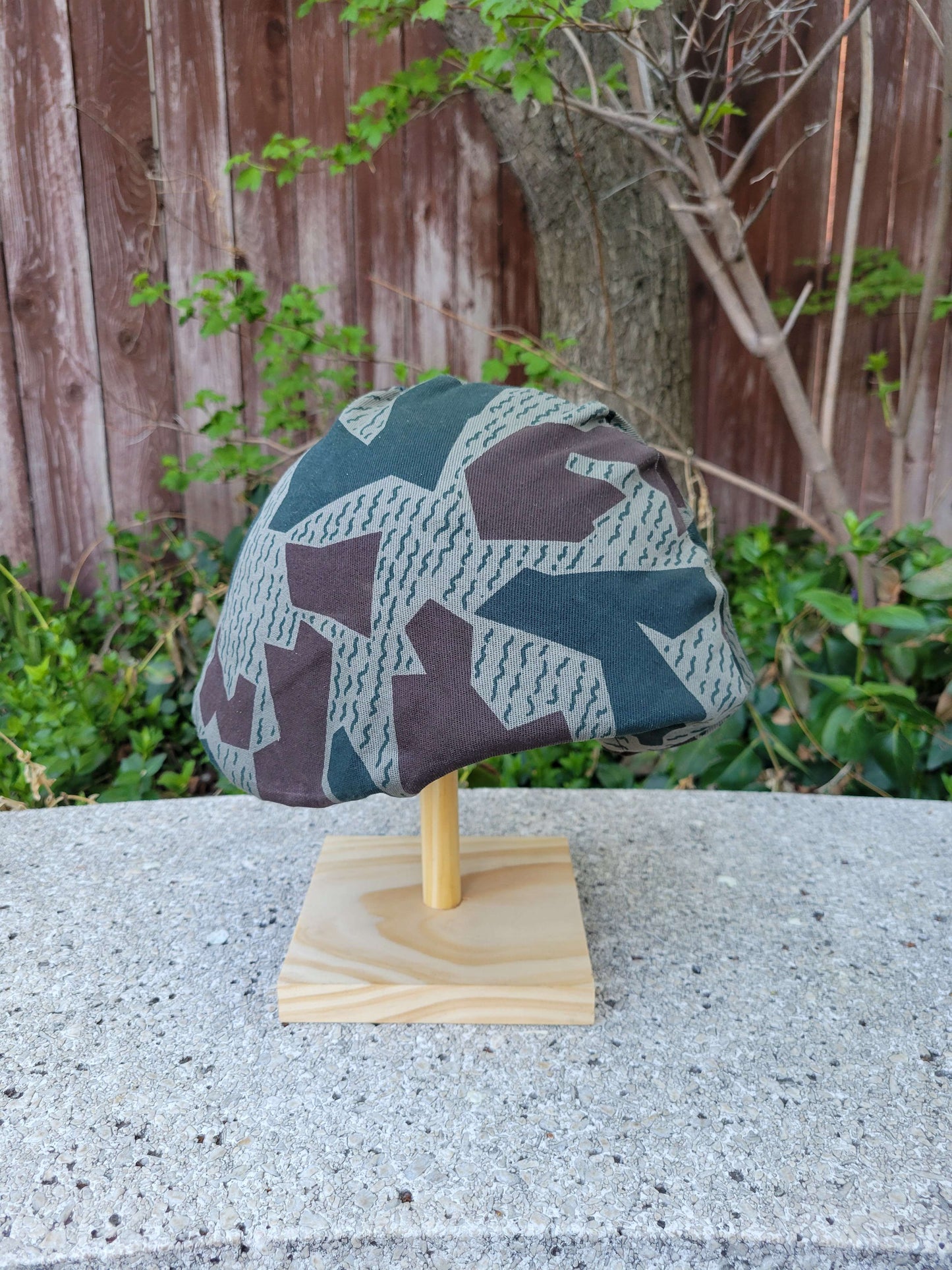 Bulgarian M51/72 Helmet w/ Splinter Cover