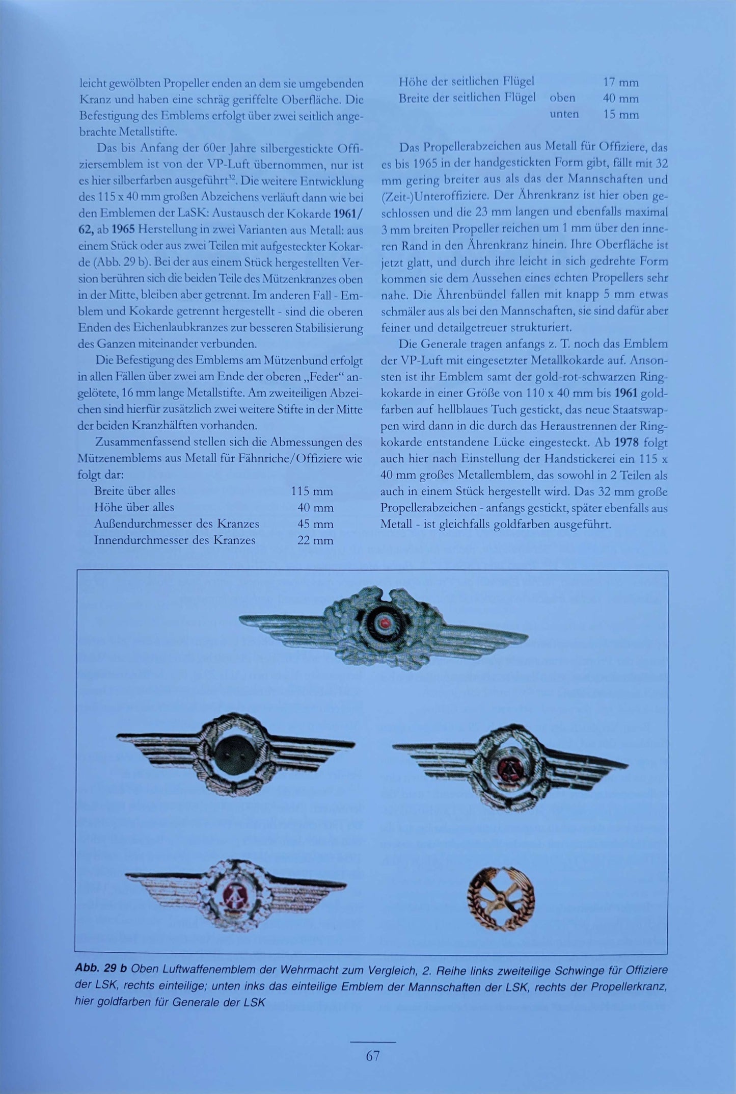 Military Headgear book of the DDR & Occupation Zone by Wilhelm Zoller