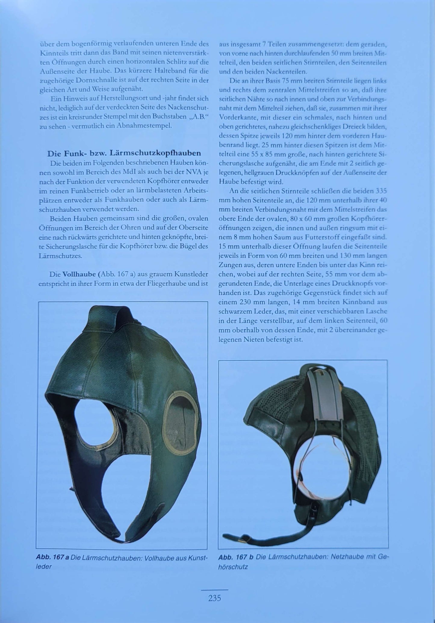 Military Headgear book of the DDR & Occupation Zone by Wilhelm Zoller