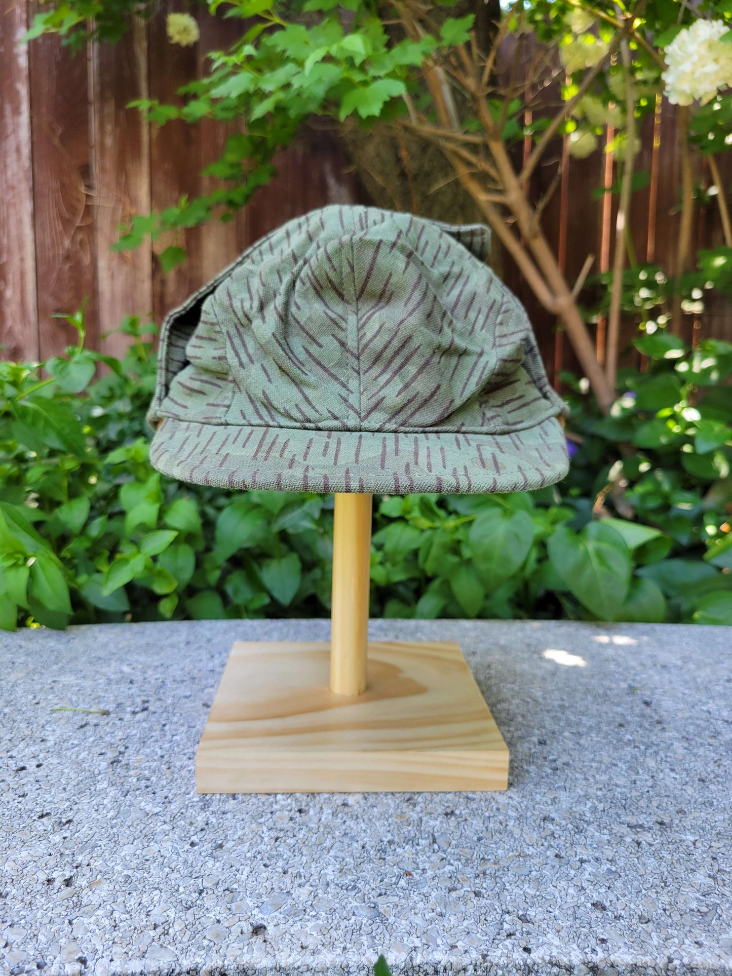 Czechoslovakian Army Camo M60 Vz60 "Raindrop" Cap 57CM