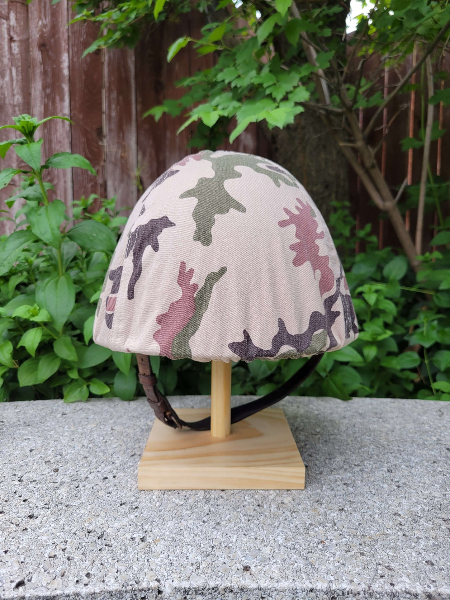 Egyptian Wz.67 Helmet w/ "Scrambled Eggs" Cover
