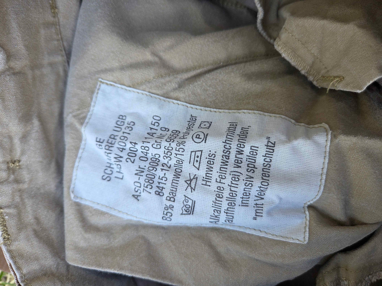 German Tropentarn Complete Camo Uniform Jackets + Pants