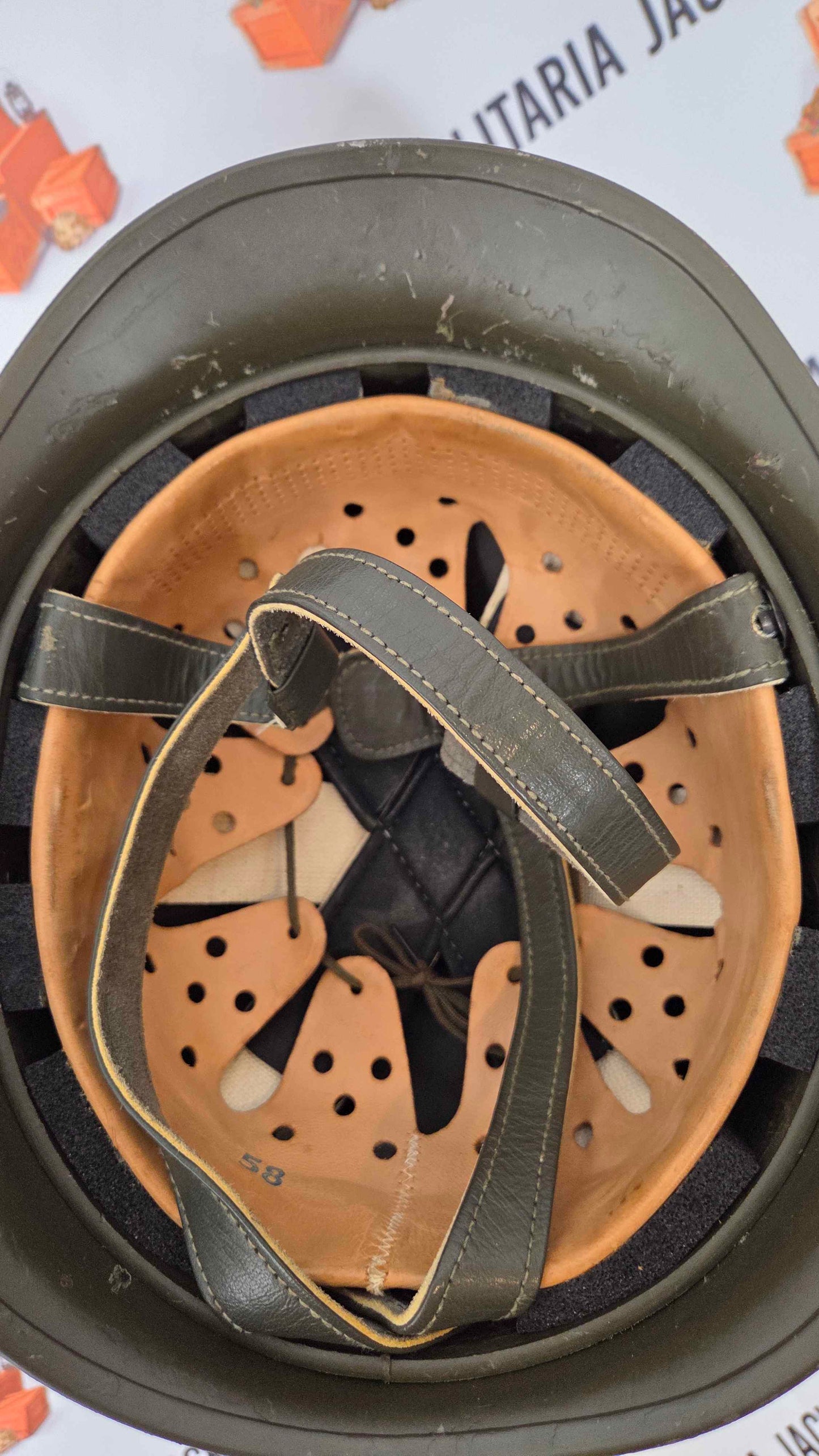 West German Bundeswehr M71 Paratrooper Helmet