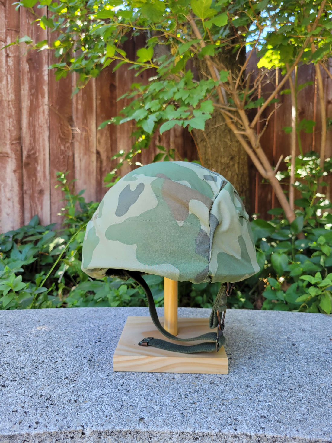 Lithuanian M/37-62 Helmet w/ Amoeba Cover