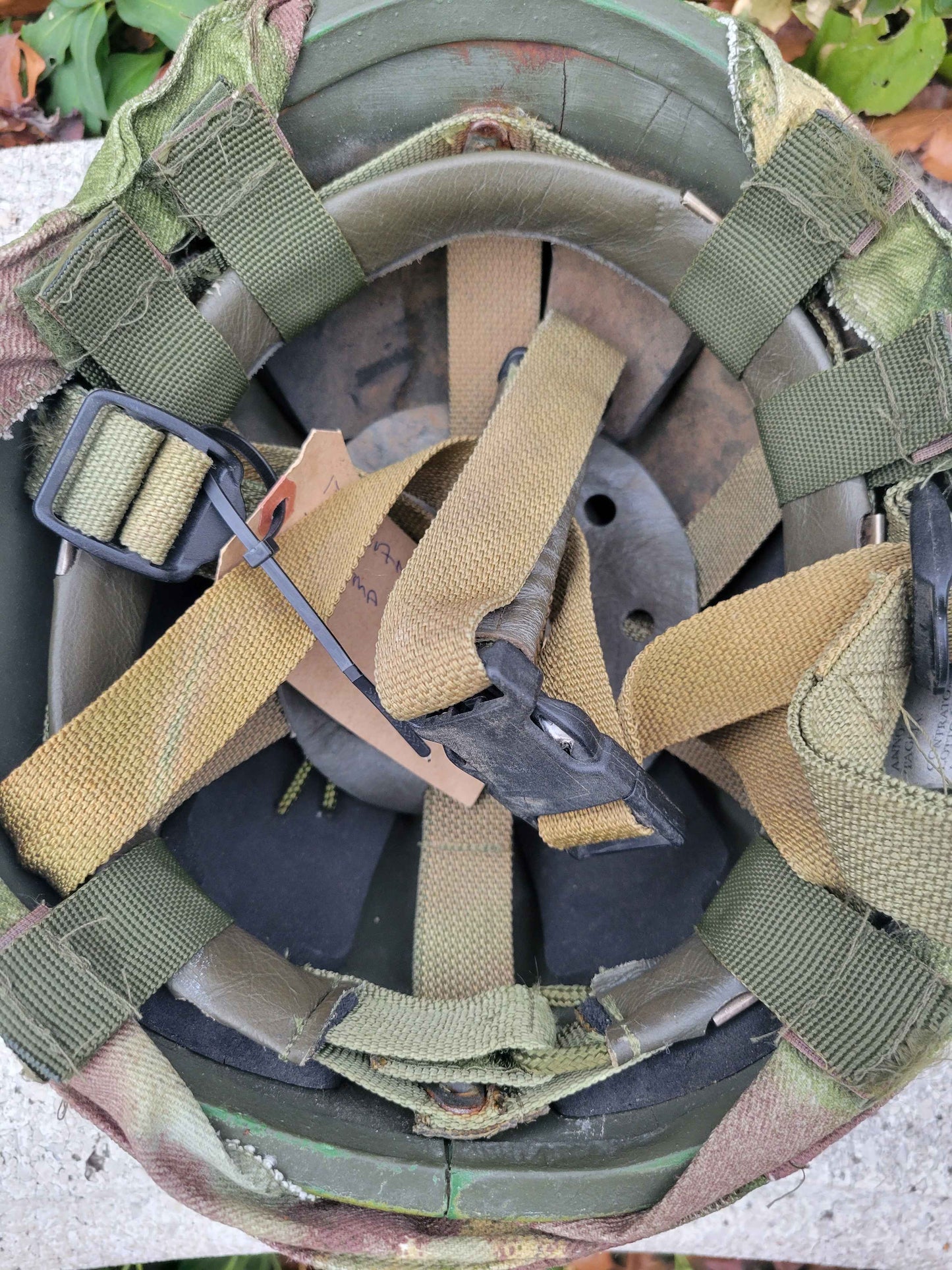 Italian San Marco Camo Helmet Cover