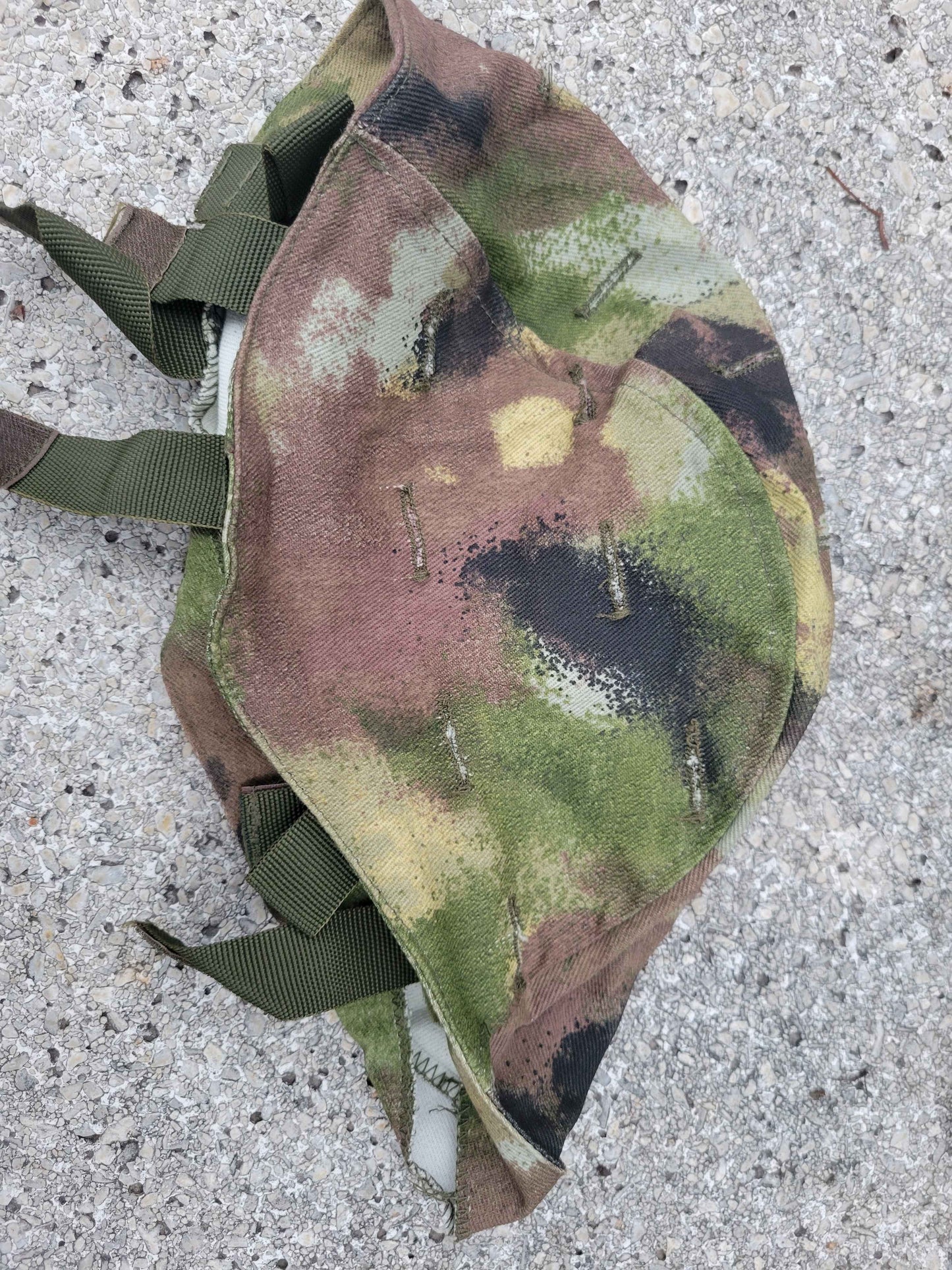 Italian San Marco Camo Helmet Cover