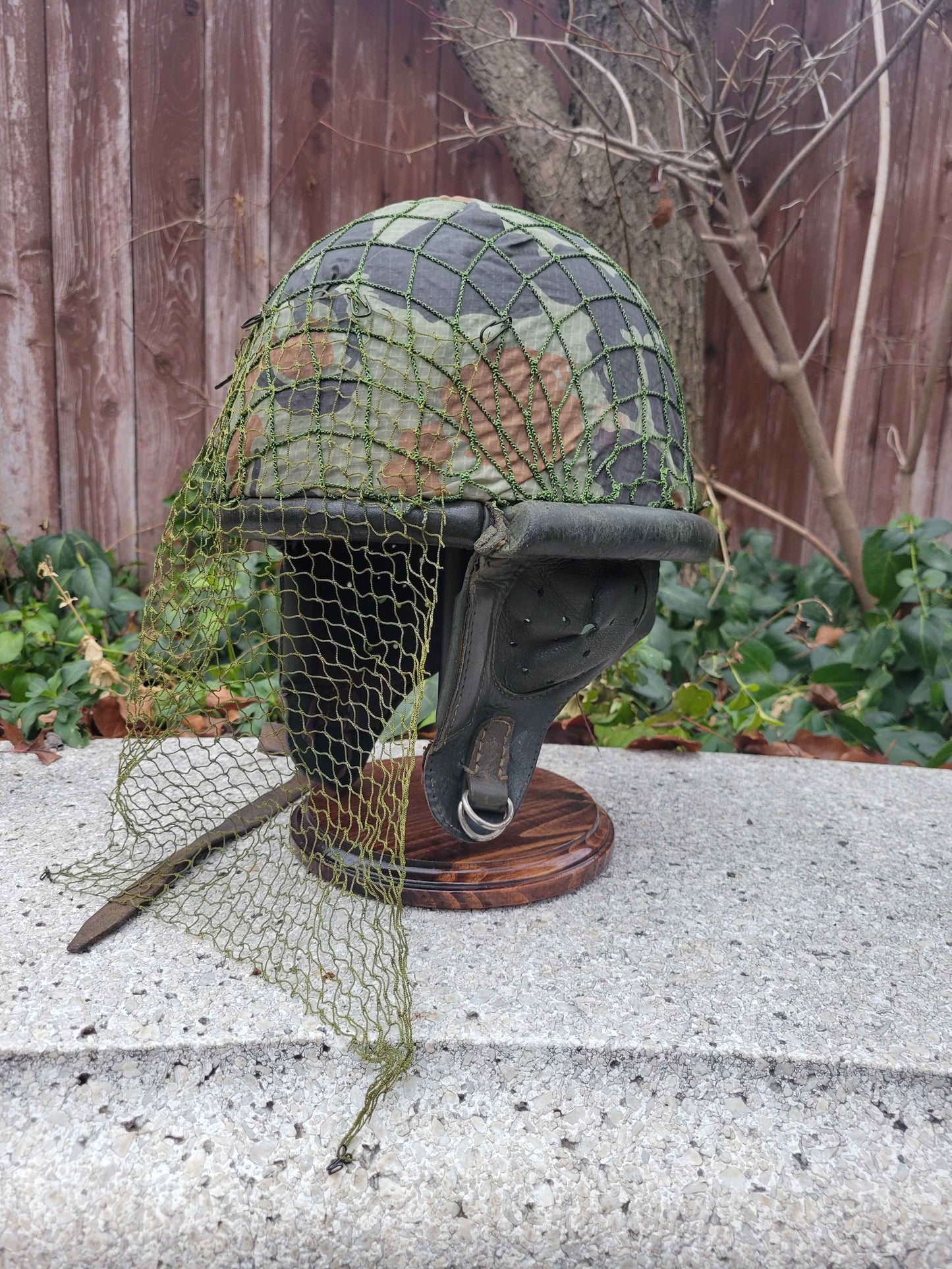 Polish wz.63 Helmet w/ Żaba Helmet Cover & Net