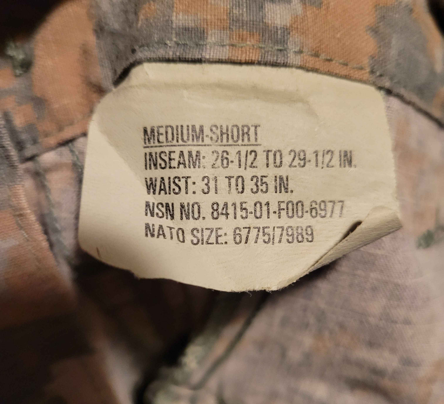 USA Experimental UCP Delta Camo Uniform