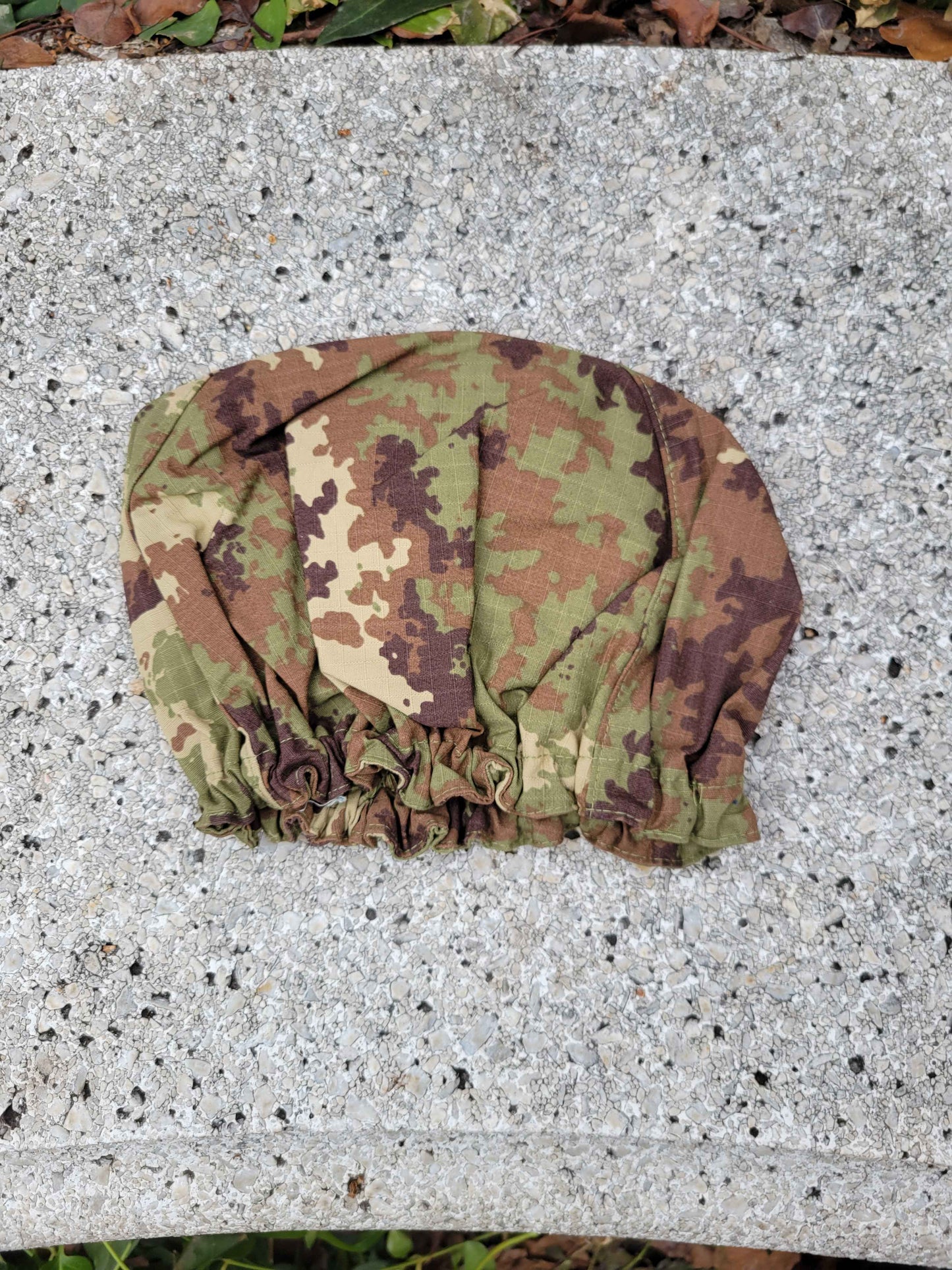 Italian "Vegetato" Helmet Cover