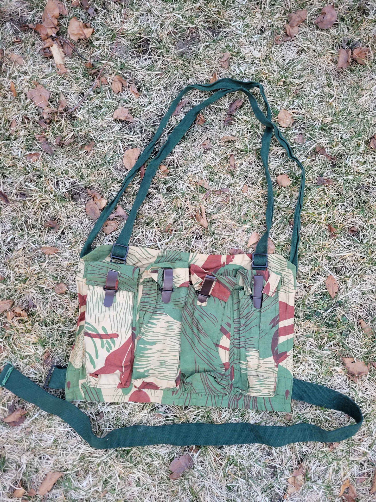 Rhodesian Style "Brushstroke" Camo Magazine Vest