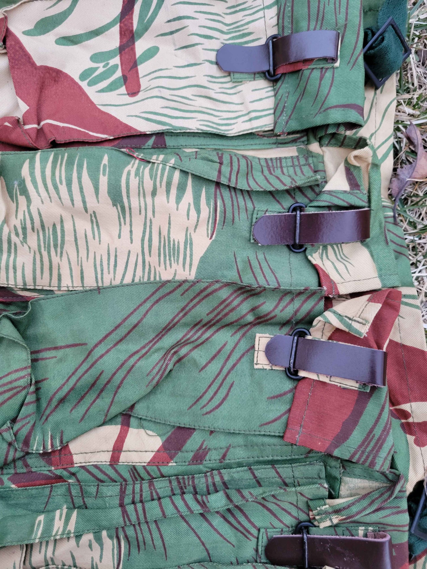 Rhodesian Style "Brushstroke" Camo Magazine Vest
