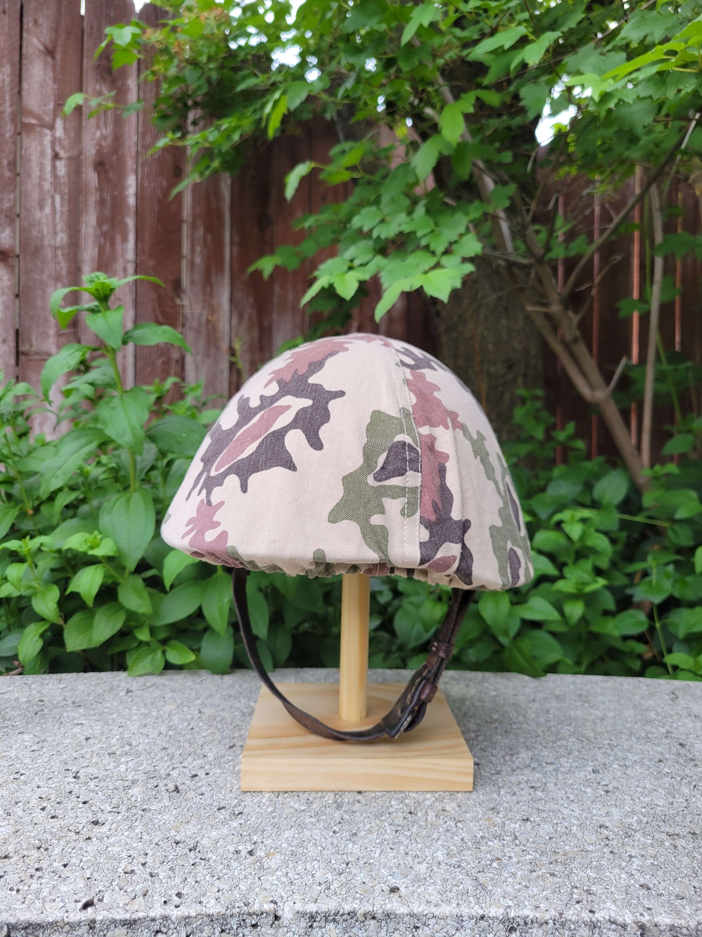 Egyptian Wz.67 Helmet w/ "Scrambled Eggs" Cover