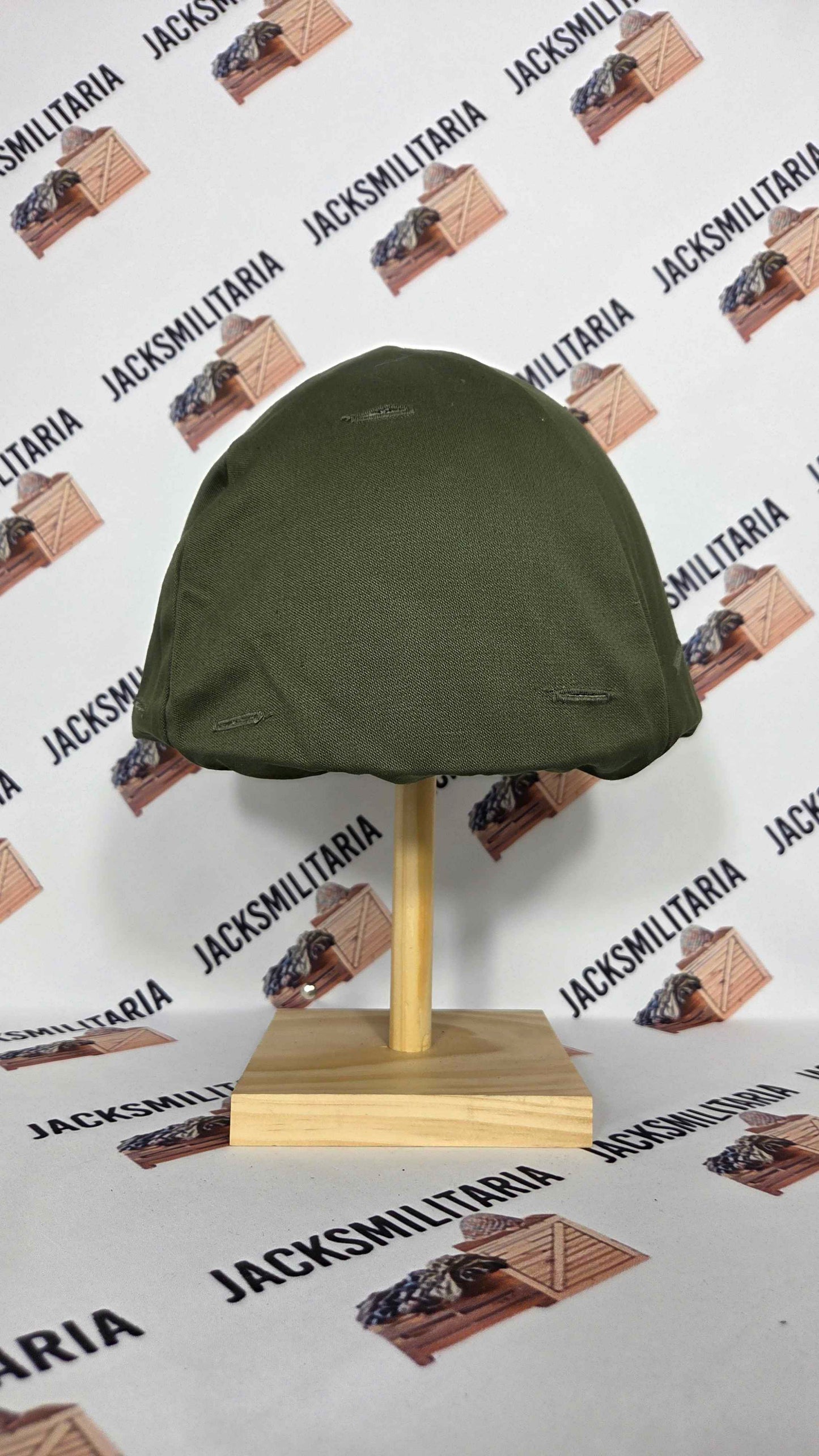 Hungarian NOS M90 Helmet w/ Green OD Camo Cover