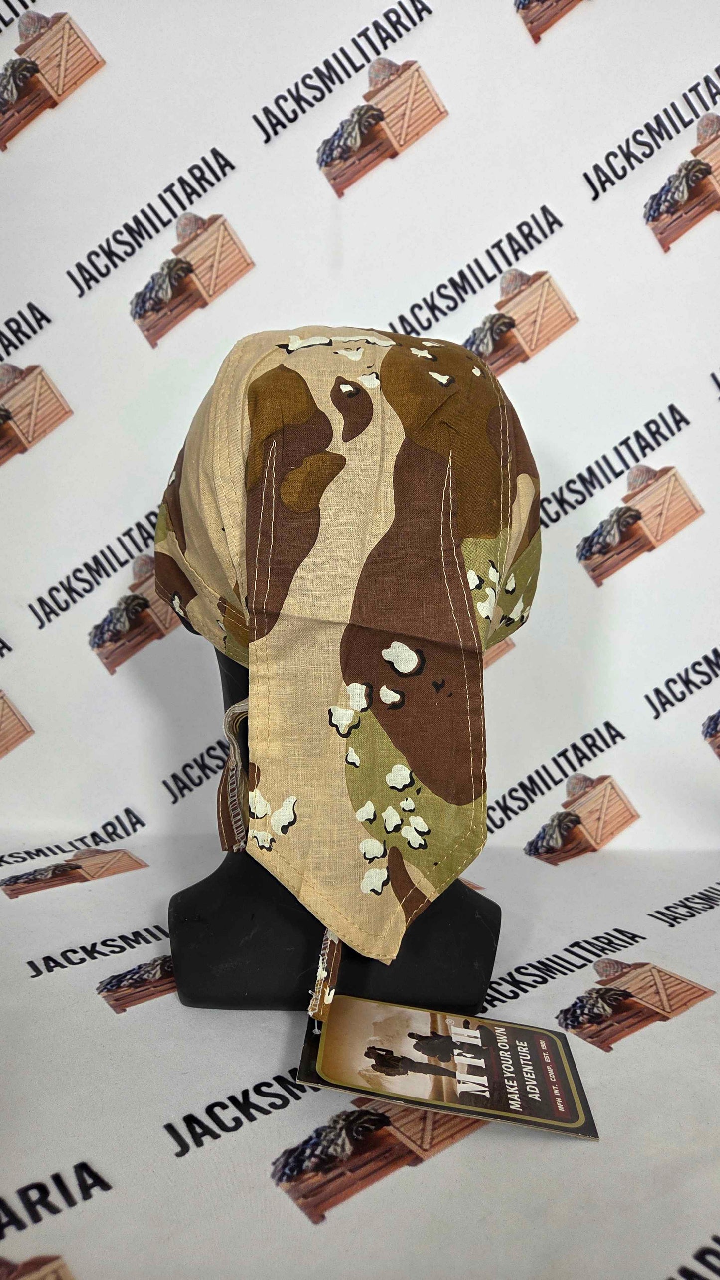 "Choc Chip" Camo Bandana