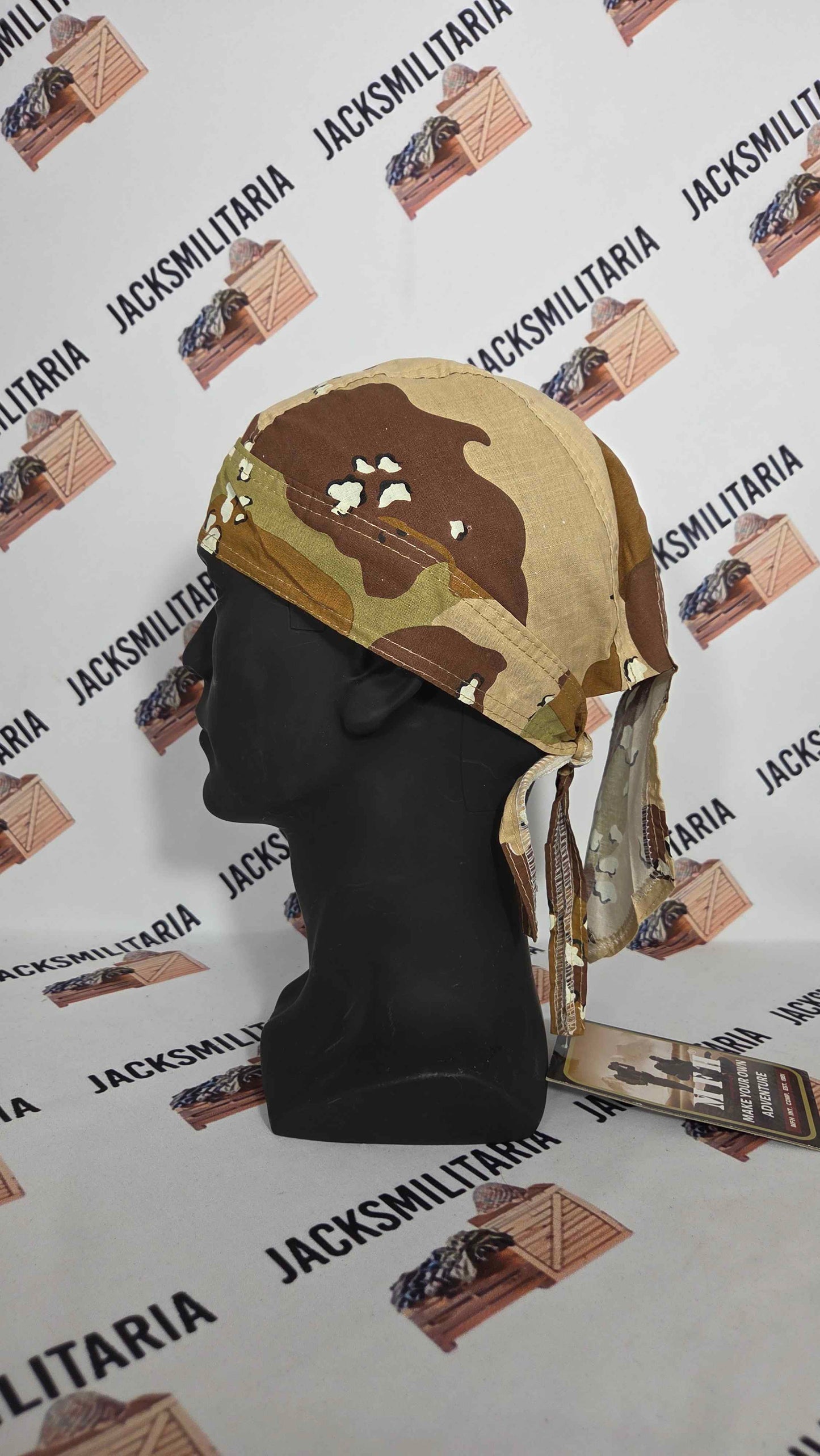 "Choc Chip" Camo Bandana
