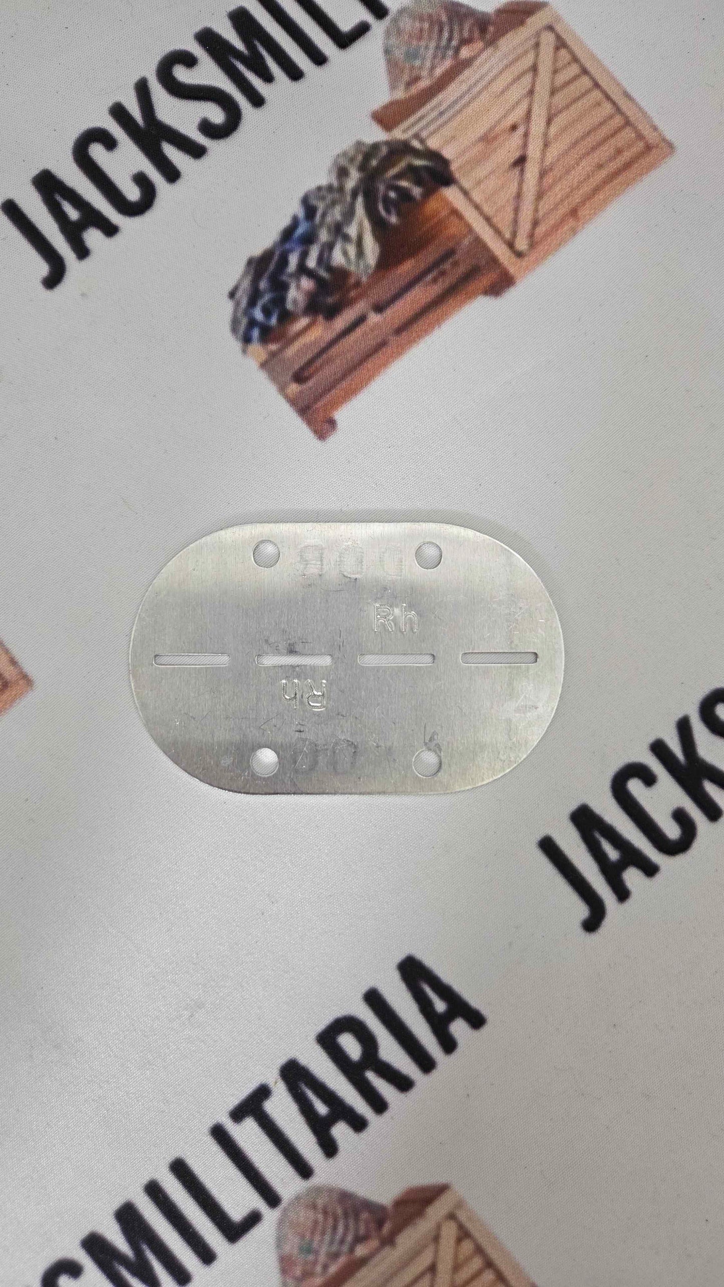 East German DDR Army Dog Tag