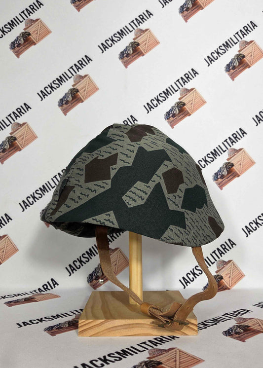 Bulgarian M51/72 Helmet w/ Splinter Cover