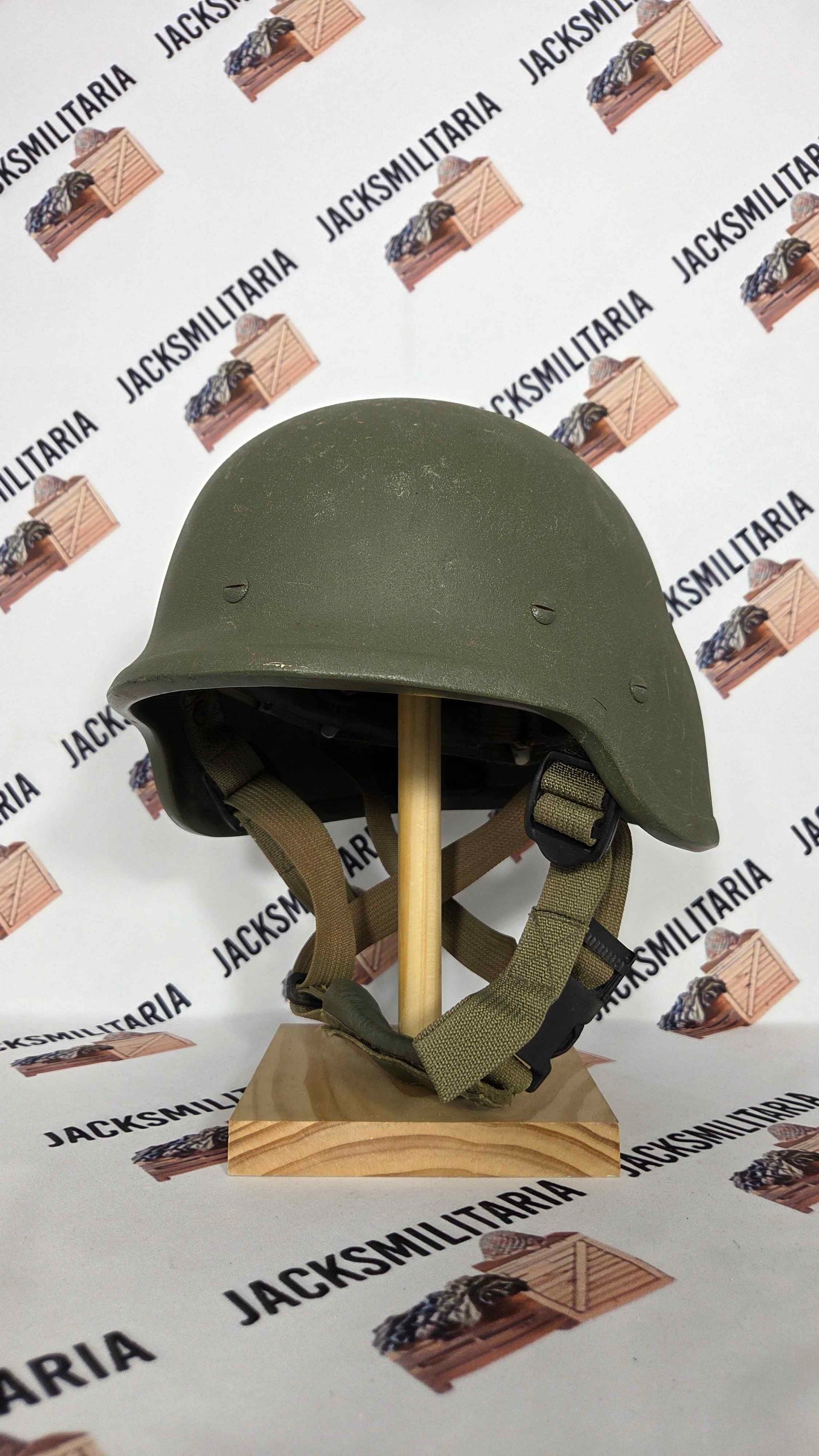 Italian SEPT2 SISTEMA COMPOSITI Helmet w/ Somalian Mimetico Deserto Cover