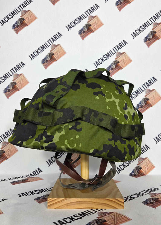 Danish Army M1 Helmet w/ Early M/84 Helmet Cover