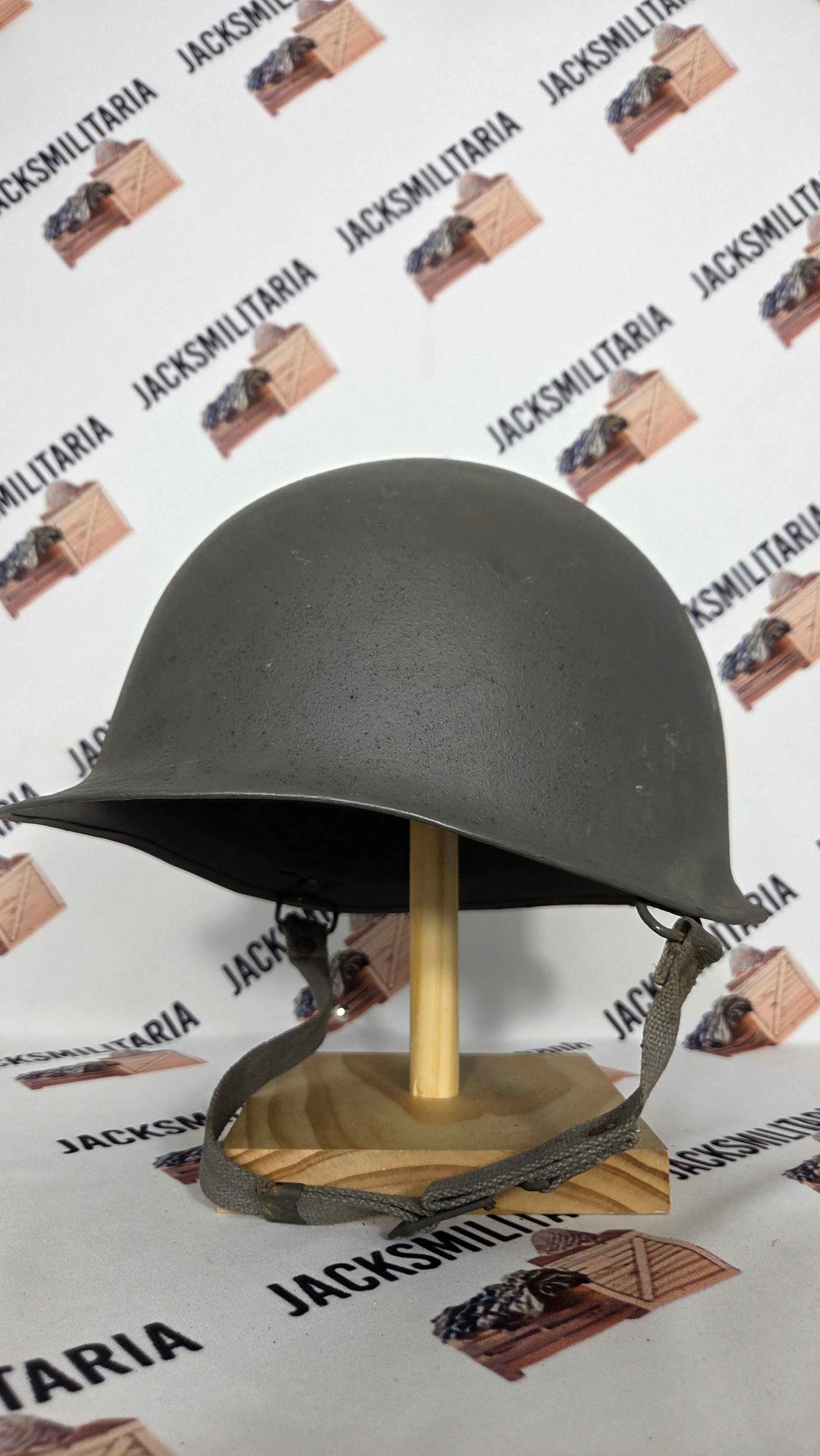 Danish Army M1 Helmet w/ Early M/84 Helmet Cover