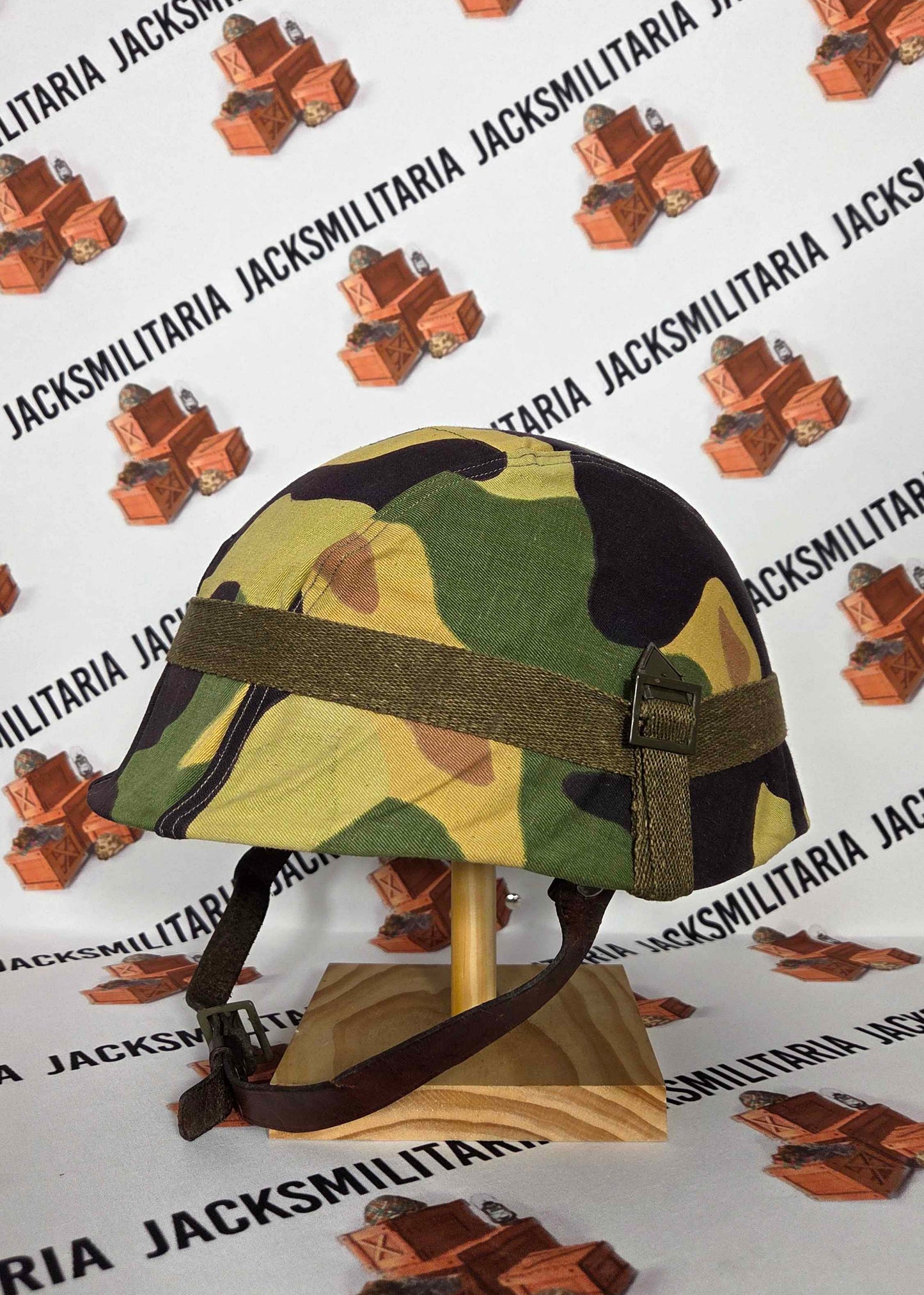 Czechslovakia Vz.53 Helmet w/ Mlok Cover & Band