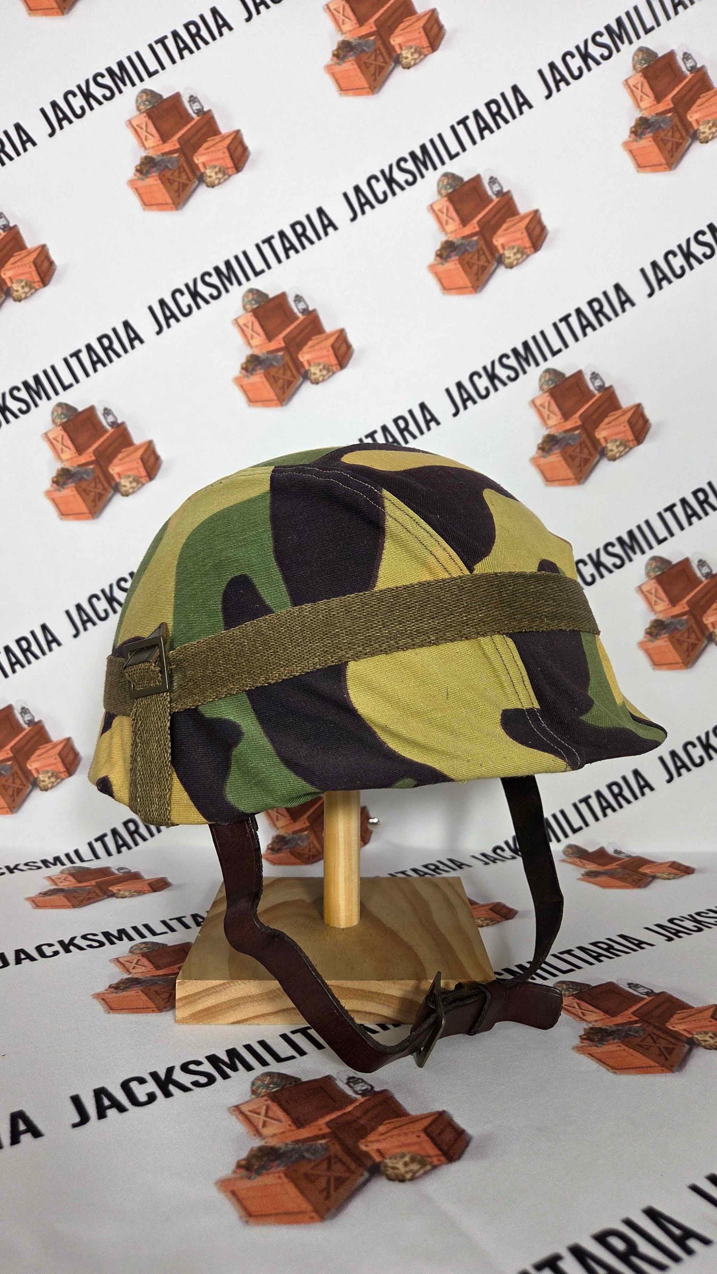 Czechslovakia Vz.53 Helmet w/ Mlok Cover & Band