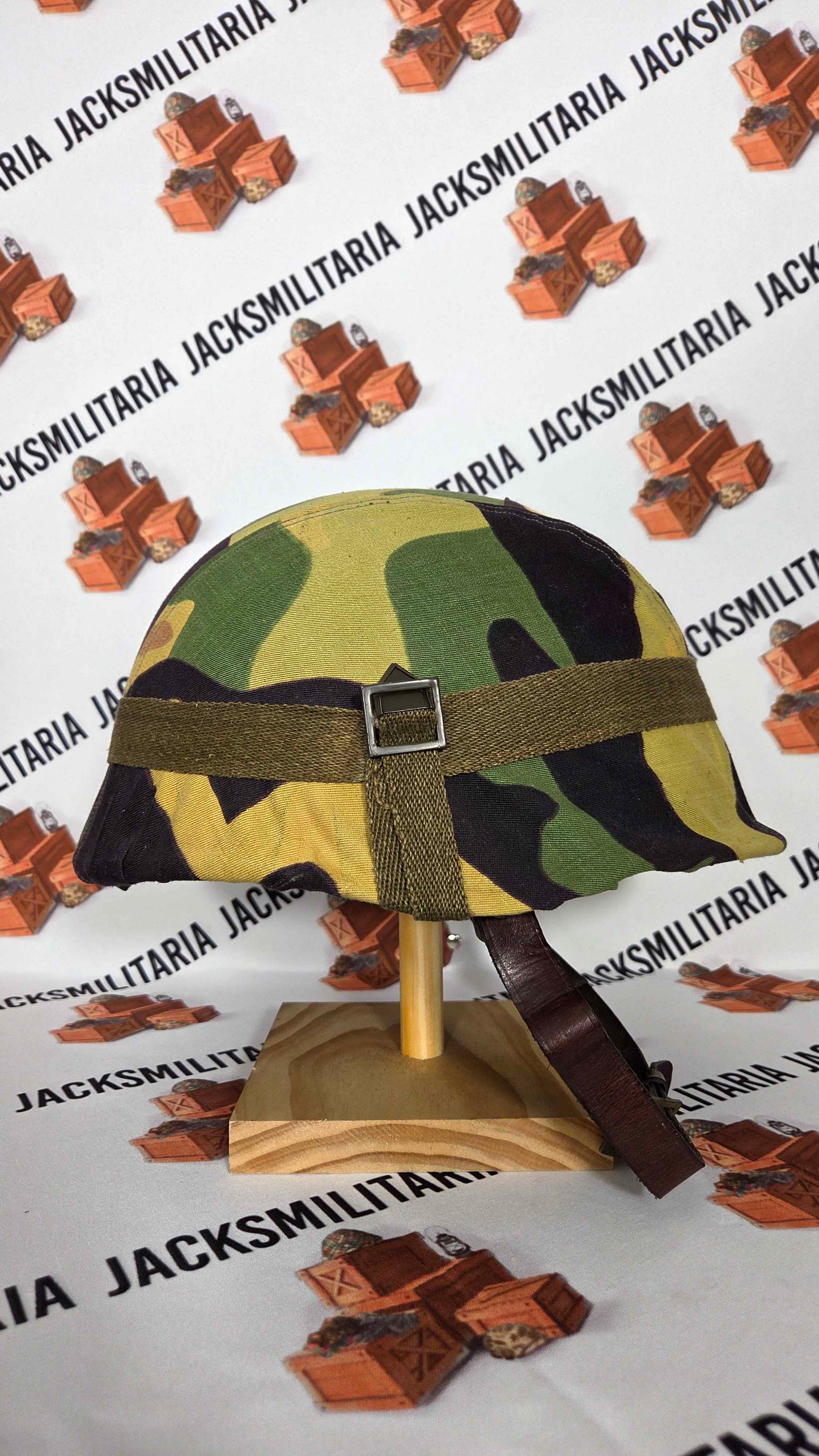 Czechslovakia Vz.53 Helmet w/ Mlok Cover & Band