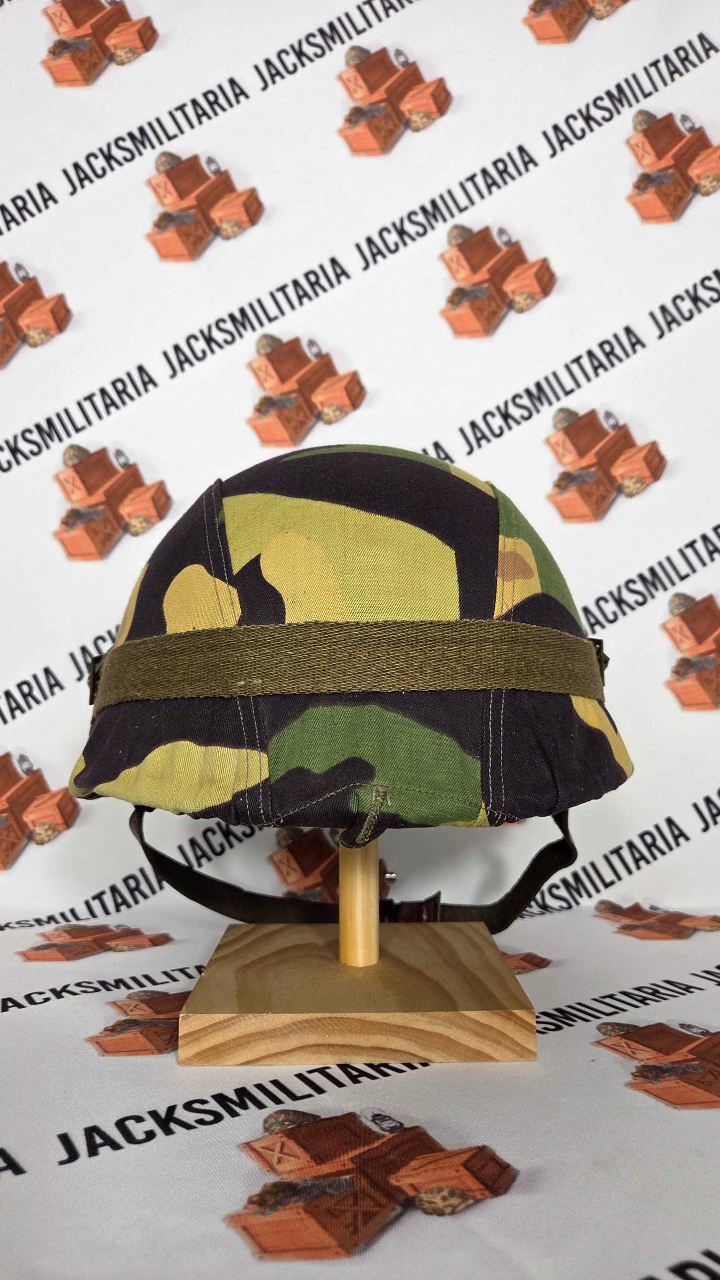 Czechslovakia Vz.53 Helmet w/ Mlok Cover & Band
