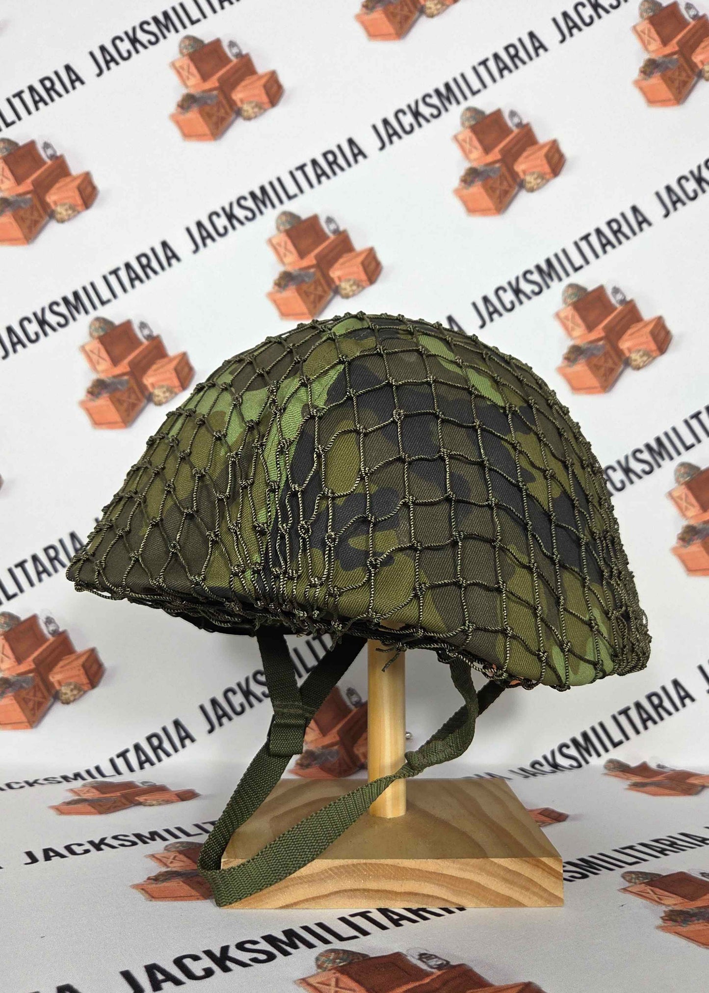 Czech Vz.53/80 Helmet w/ Vz.95 Cover & Net