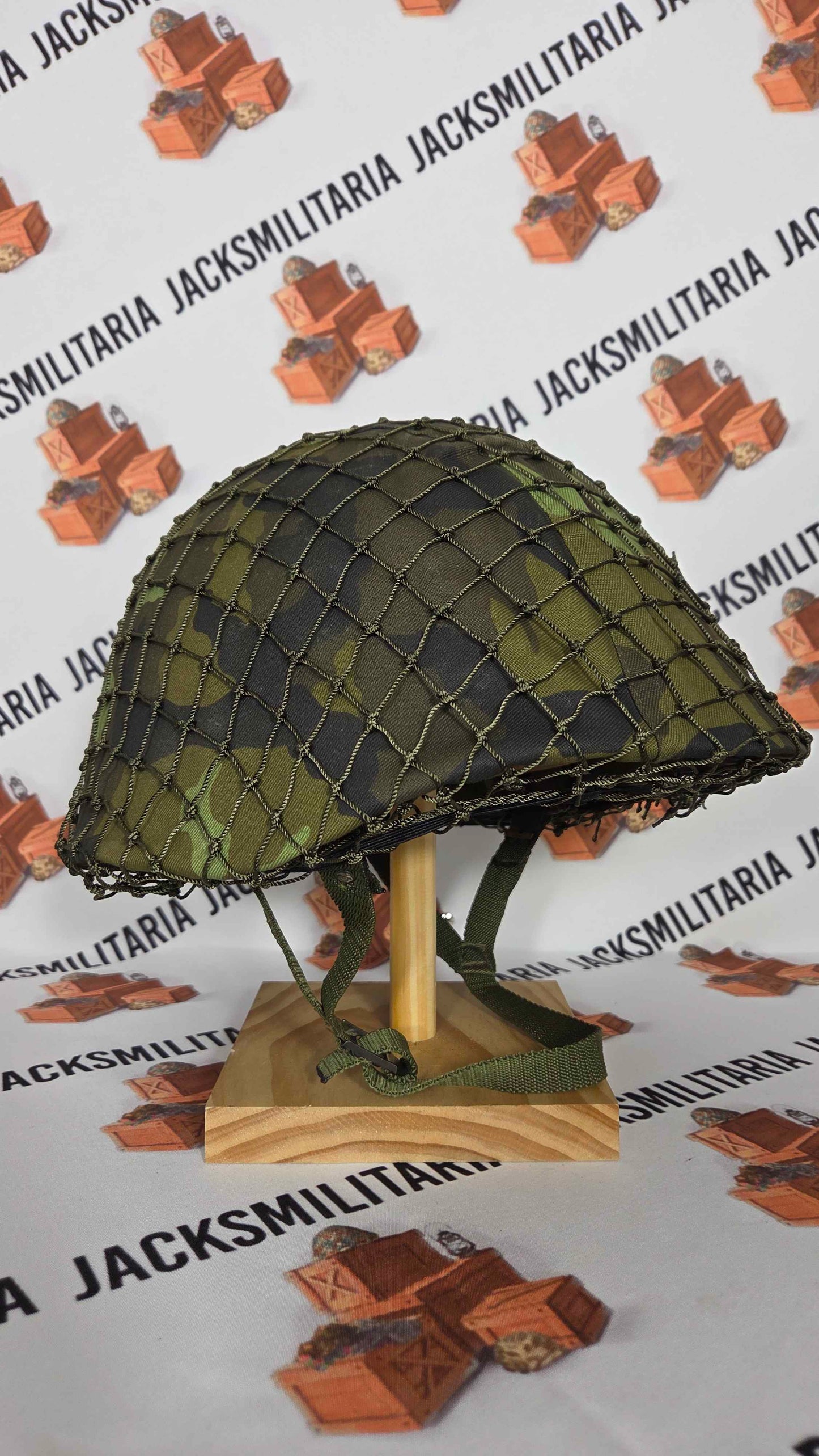 Czech Vz.53/80 Helmet w/ Vz.95 Cover & Net