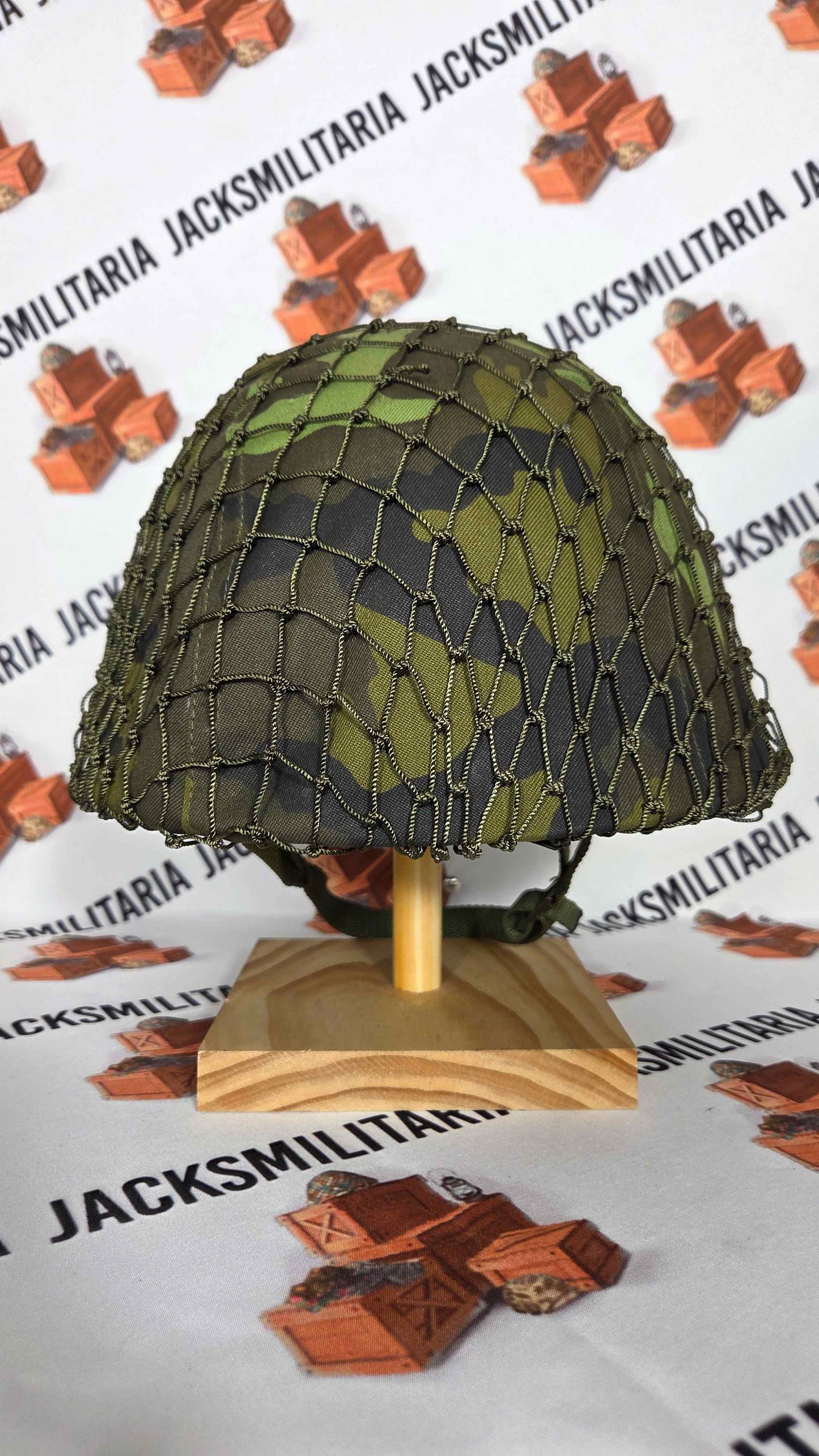 Czech Vz.53/80 Helmet w/ Vz.95 Cover & Net