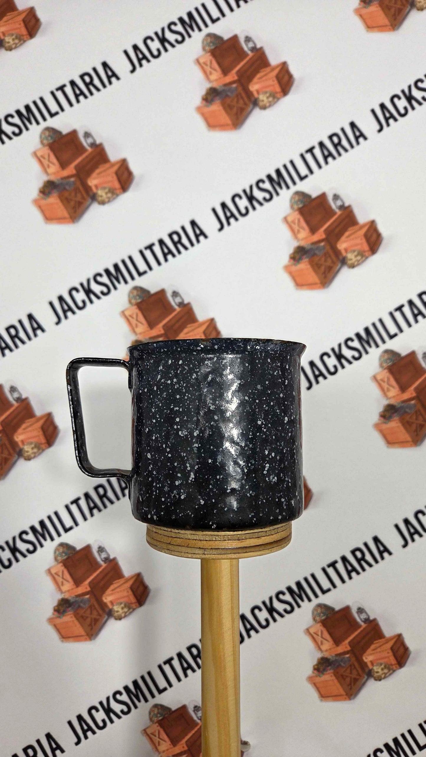 Cup made from recycled WW2 Stick Grenade