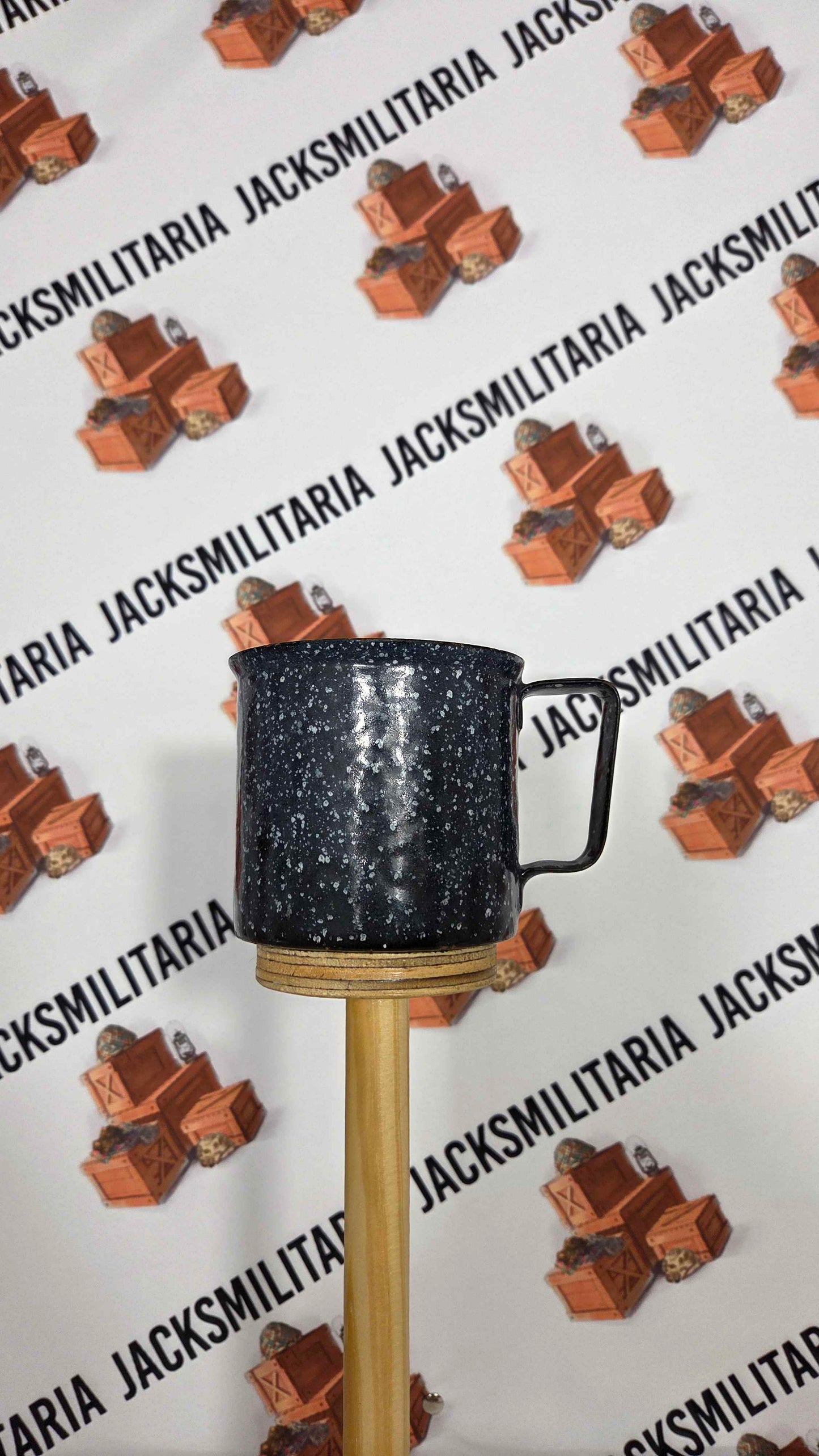 Cup made from recycled WW2 Stick Grenade