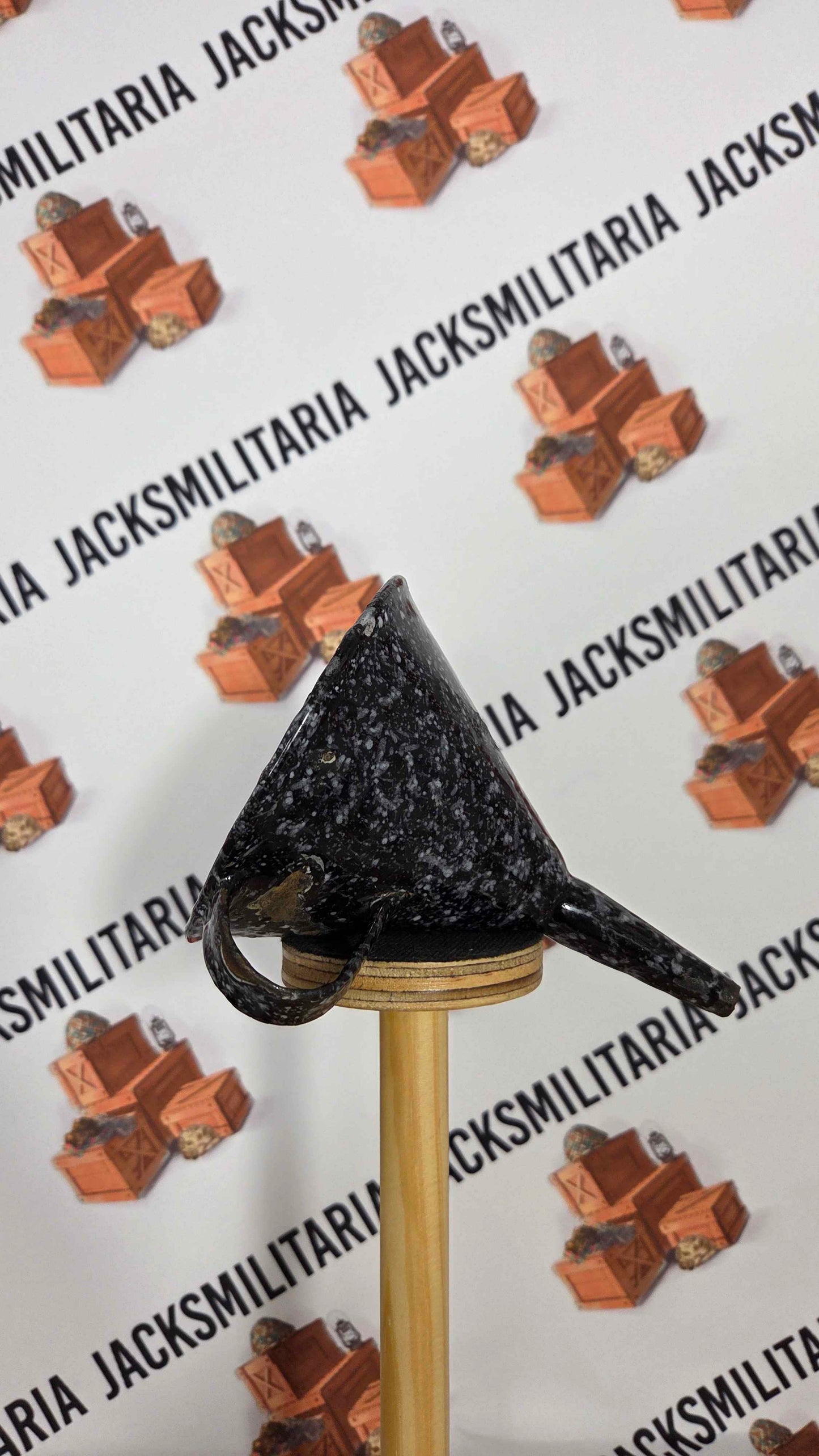 Funnel made from recycled WW2 Panzerfaust