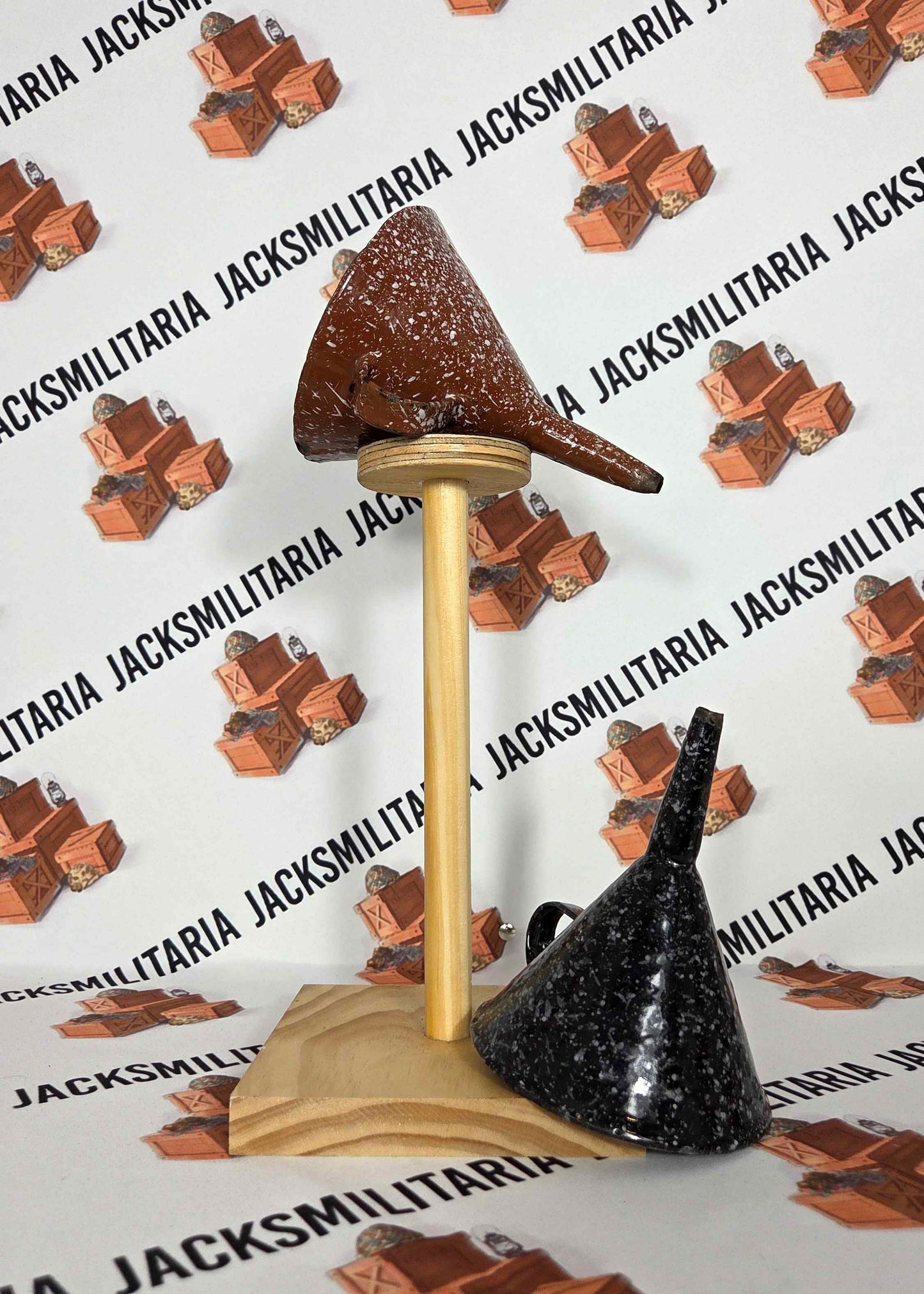 Funnel made from recycled WW2 Panzerfaust