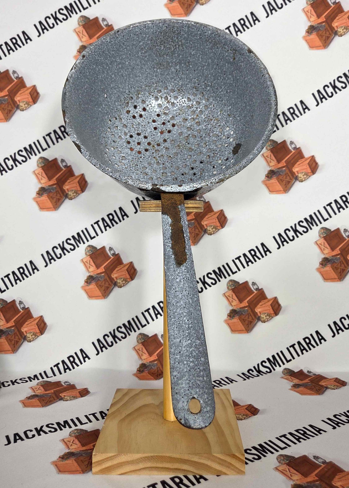 Pot made from recycled WW2 Stahlhelm