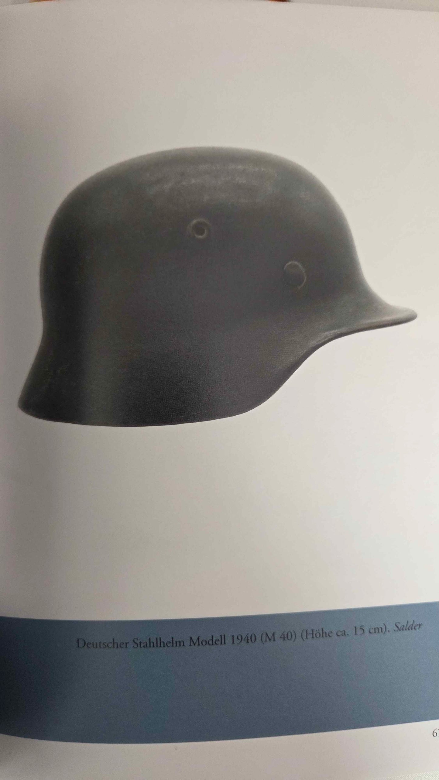 Pot made from recycled WW2 Stahlhelm