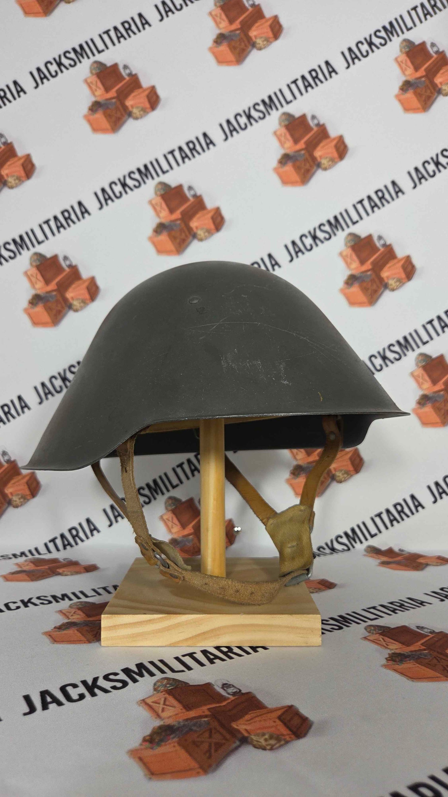 East German DDR Early M56 Helmet w/ Blumentarn Cover BUNDLE & LOT!