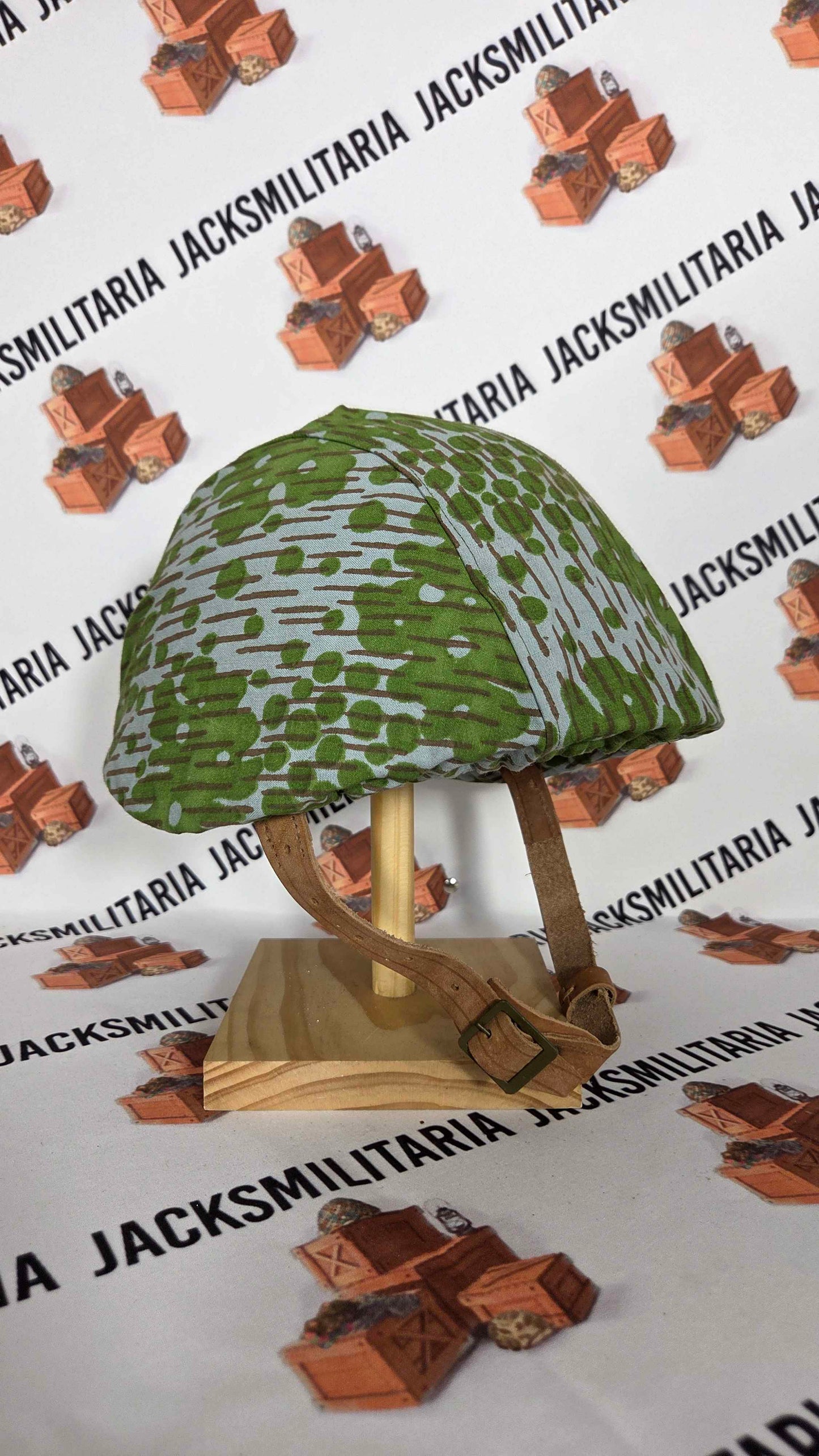 Bulgarian M51/72 Helmet w/ Frogskin Cover