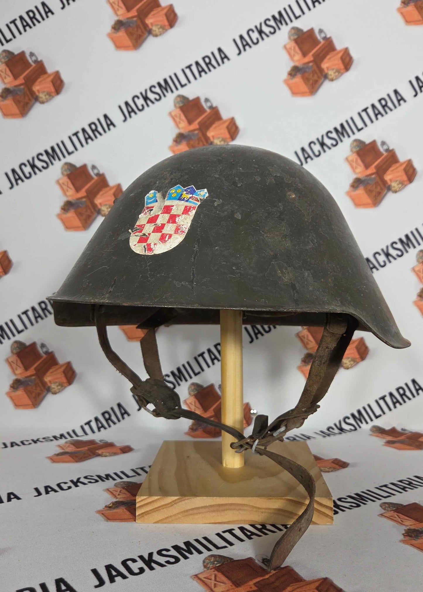 Croatian M56/66 Helmet w/ Decal