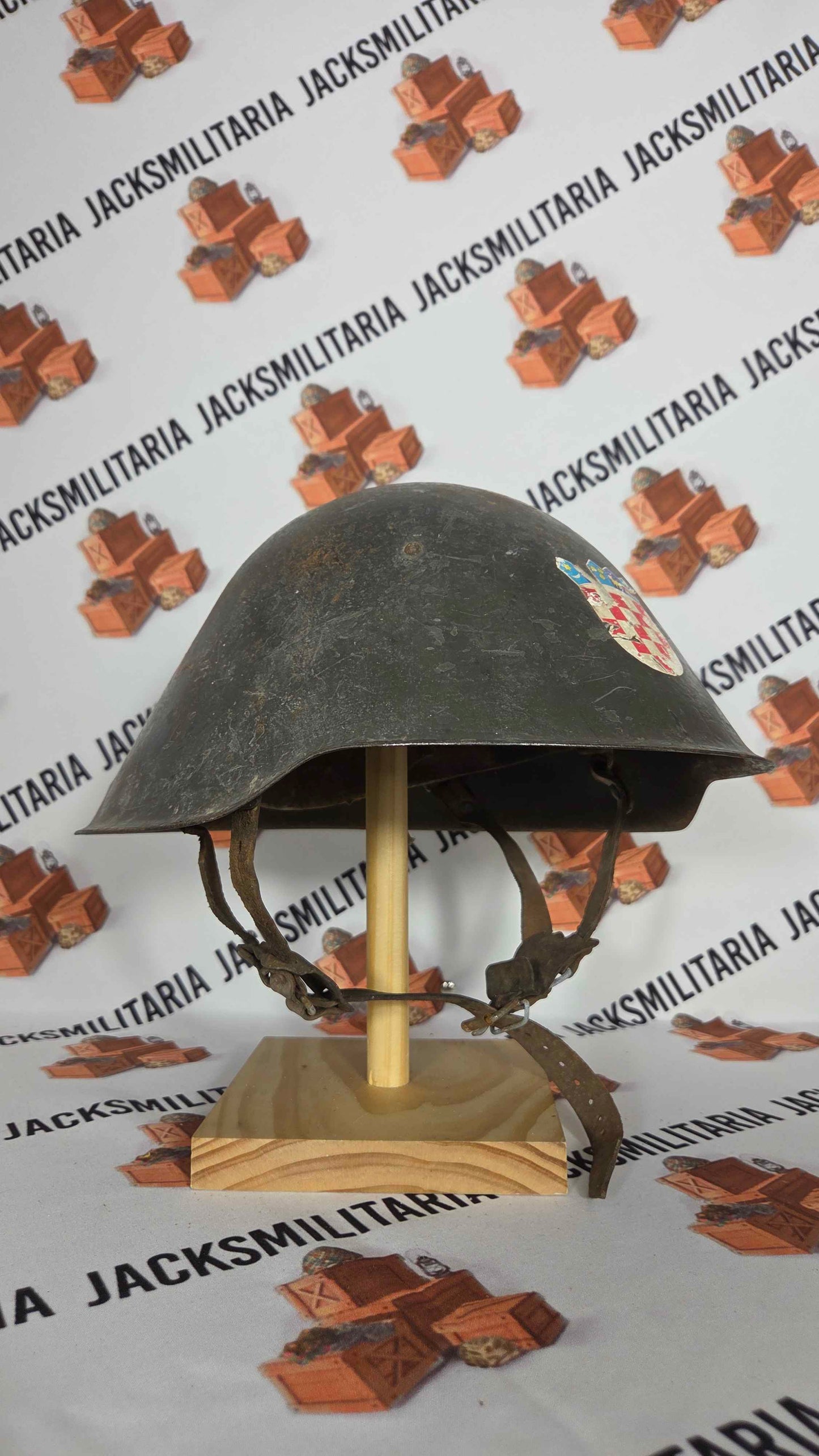Croatian M56/66 Helmet w/ Decal